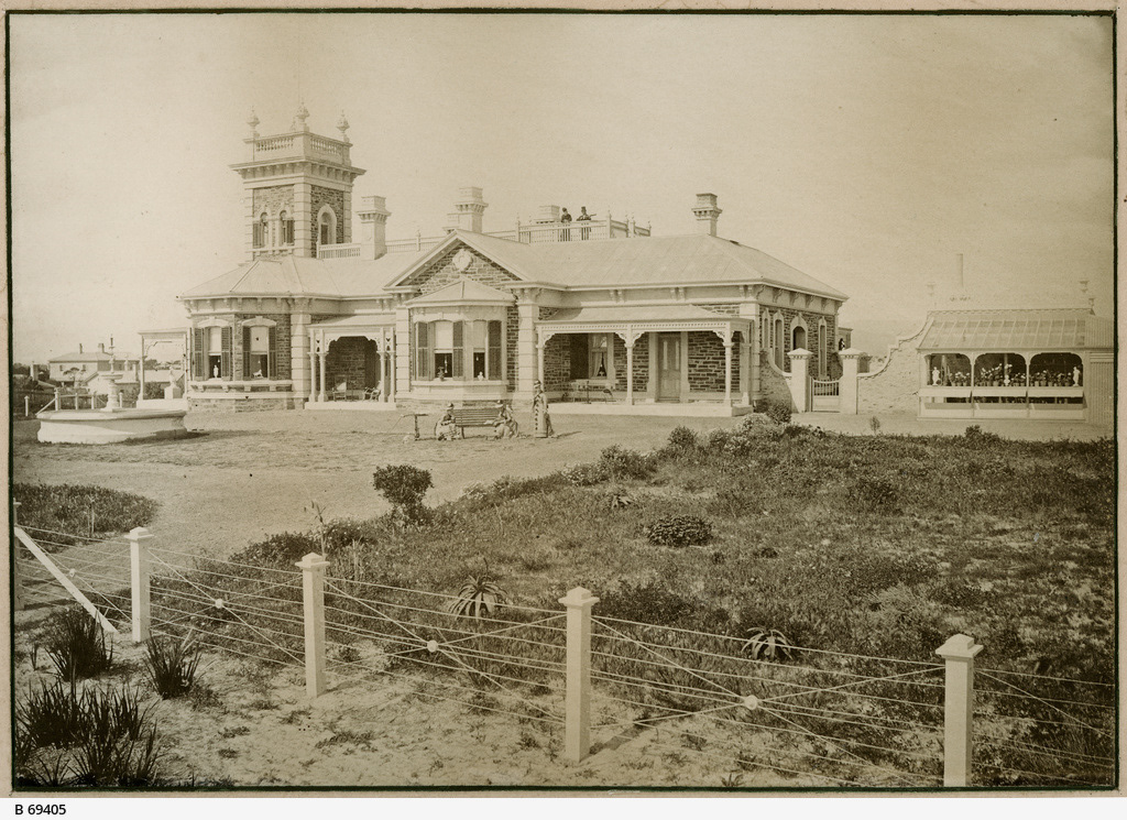 Glenara from the front c 1885, State Library of South Australia - B69405