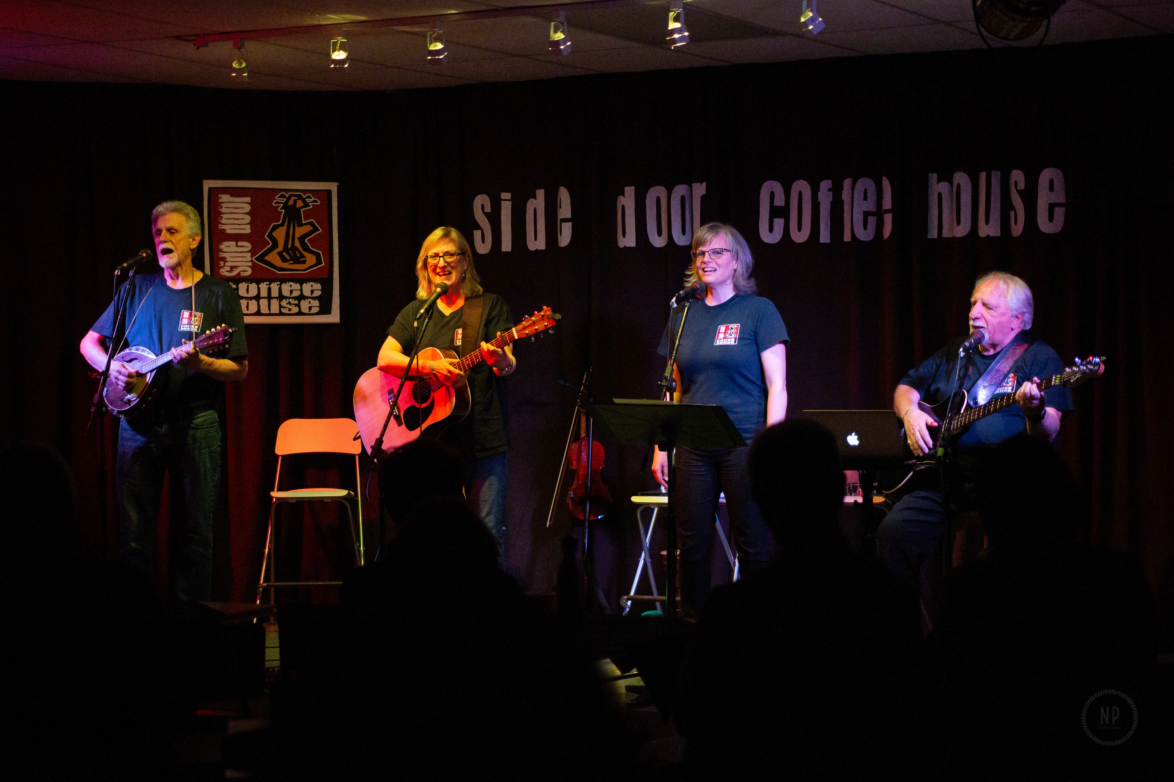 Mick, Isabelle, Leigh and Val