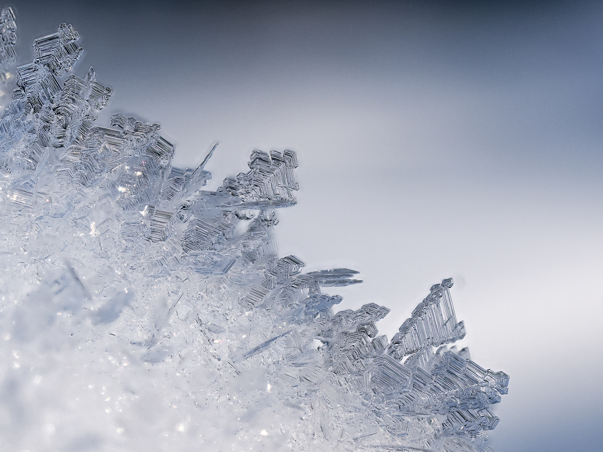 Ice crystals
