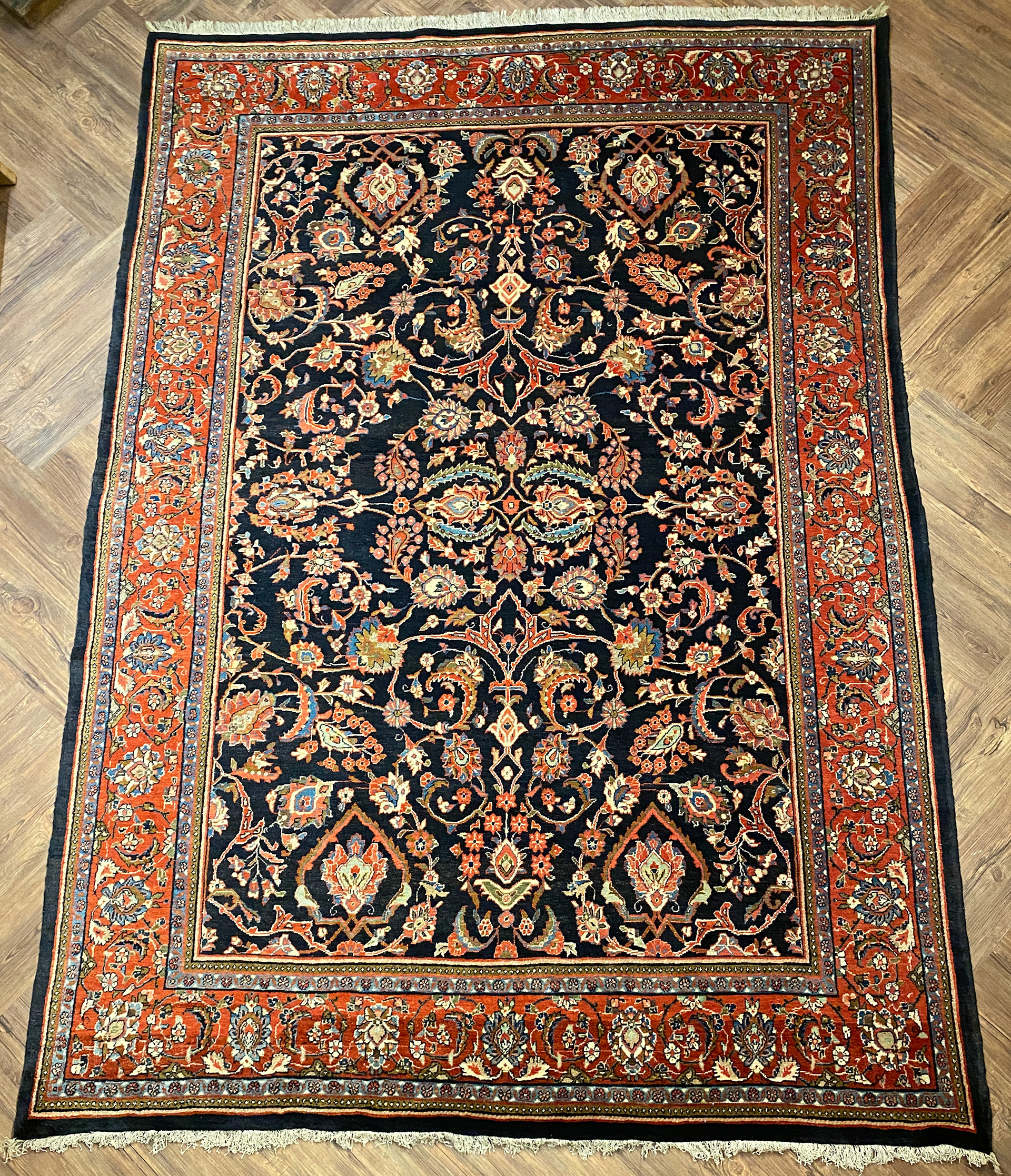 AS21-530 - Persian Saruk Wool - 221 x 305 cm