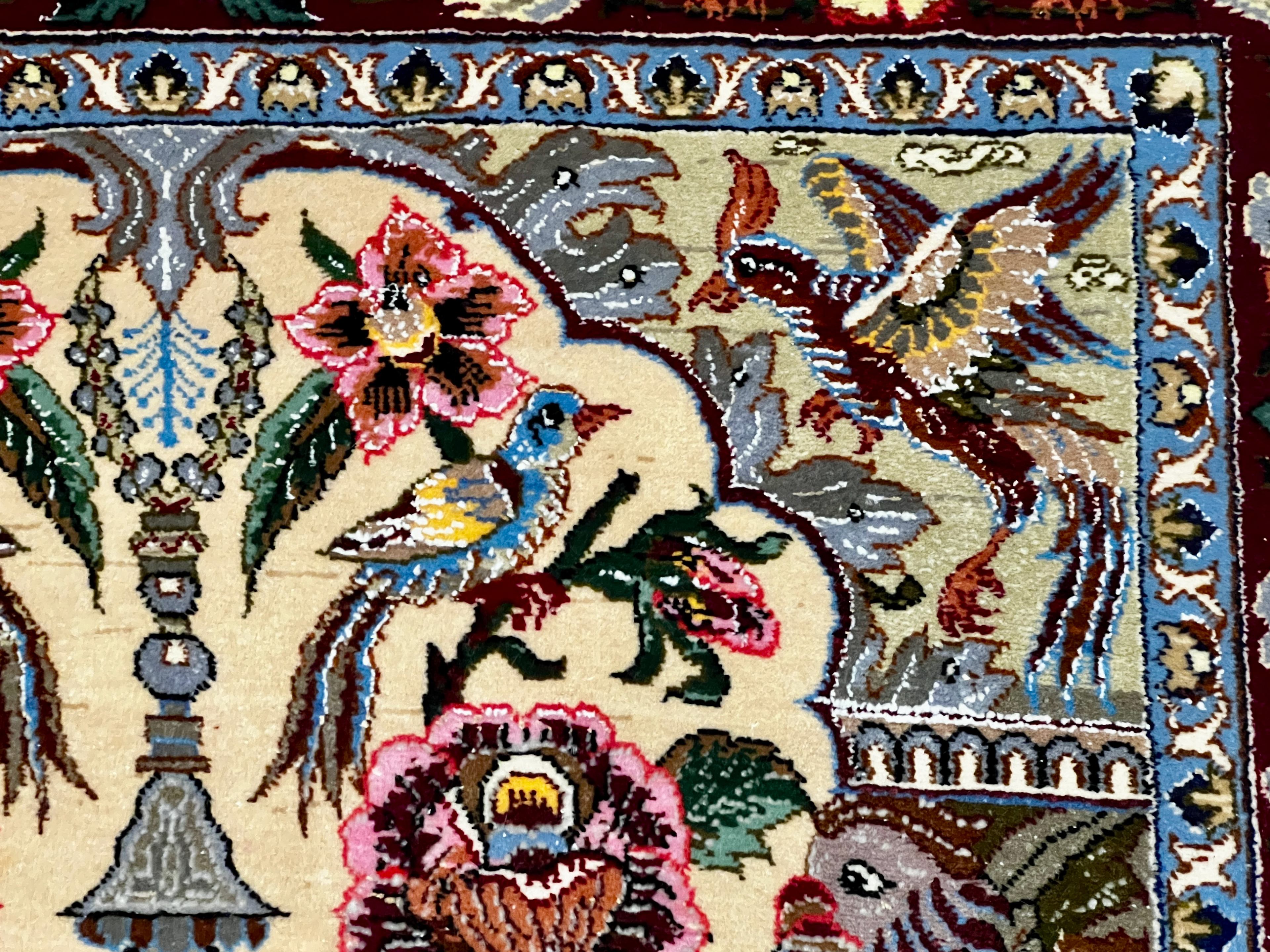 AS21-387A - Persian Isfahan W&S - 79 x 113 cm