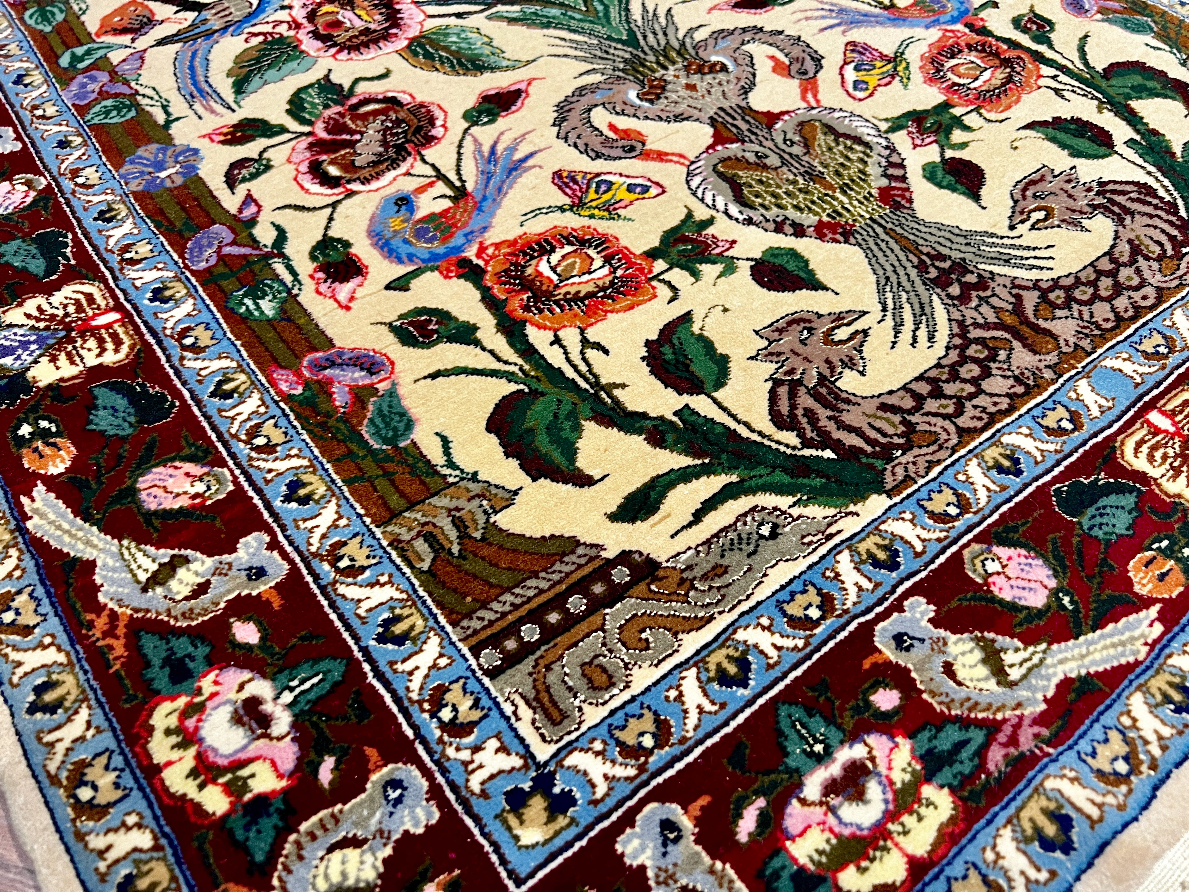 AS21-387A - Persian Isfahan W&S - 79 x 113 cm