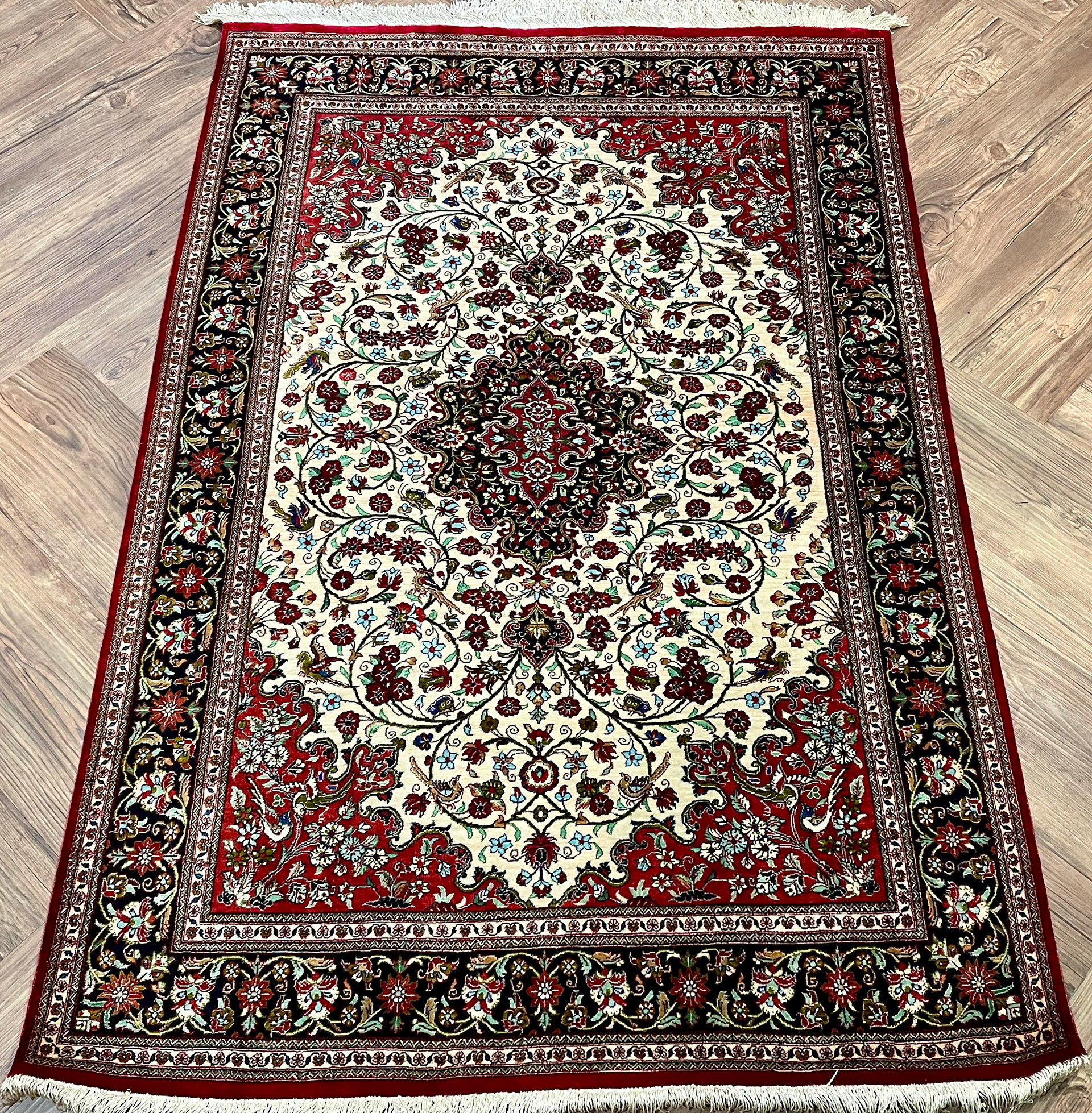 AS1233-93 - Persian Qum Silk - 104 x 152 cm