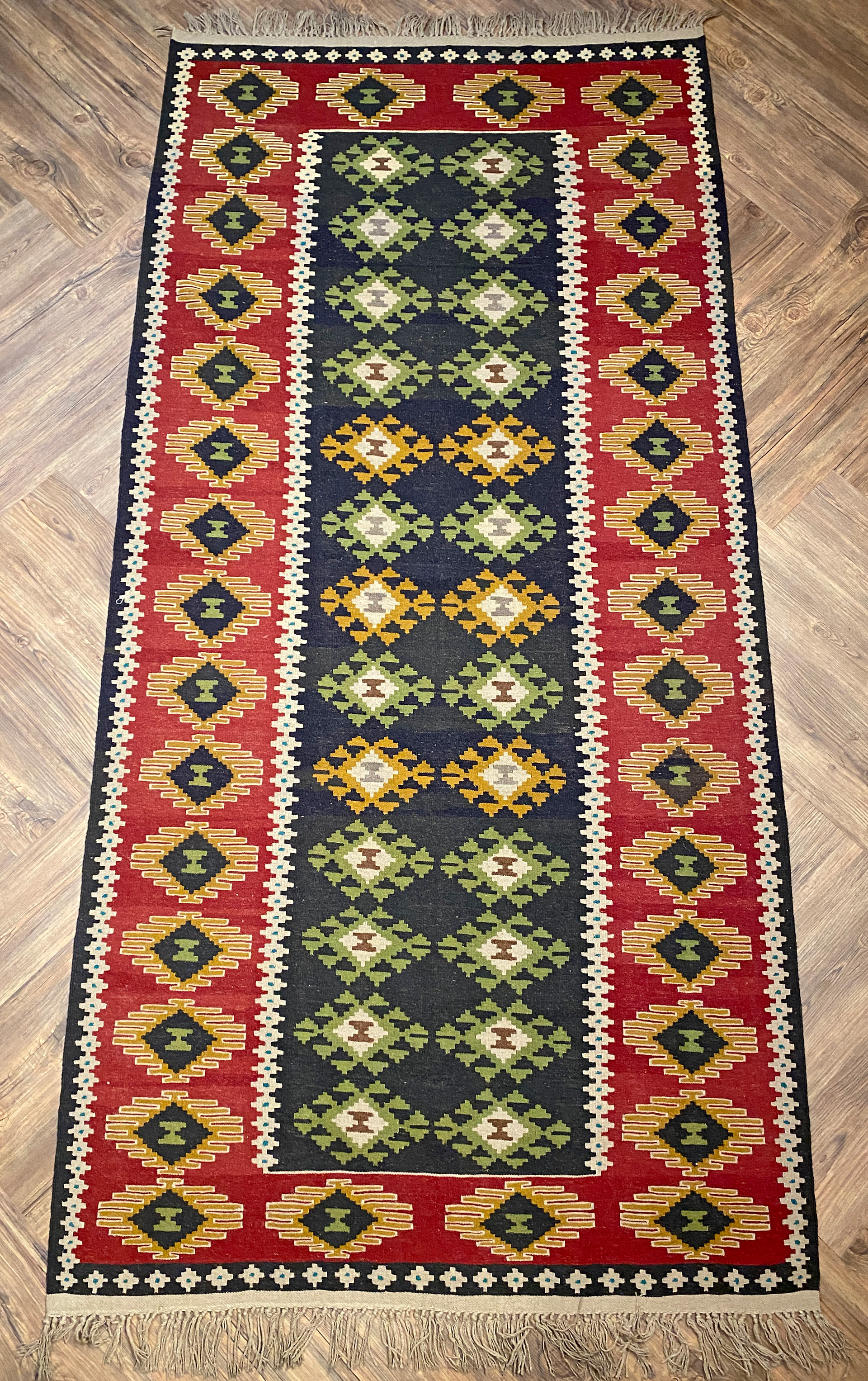 AS21-676 - Turkmenistan Kilim - 137 x 280 cm