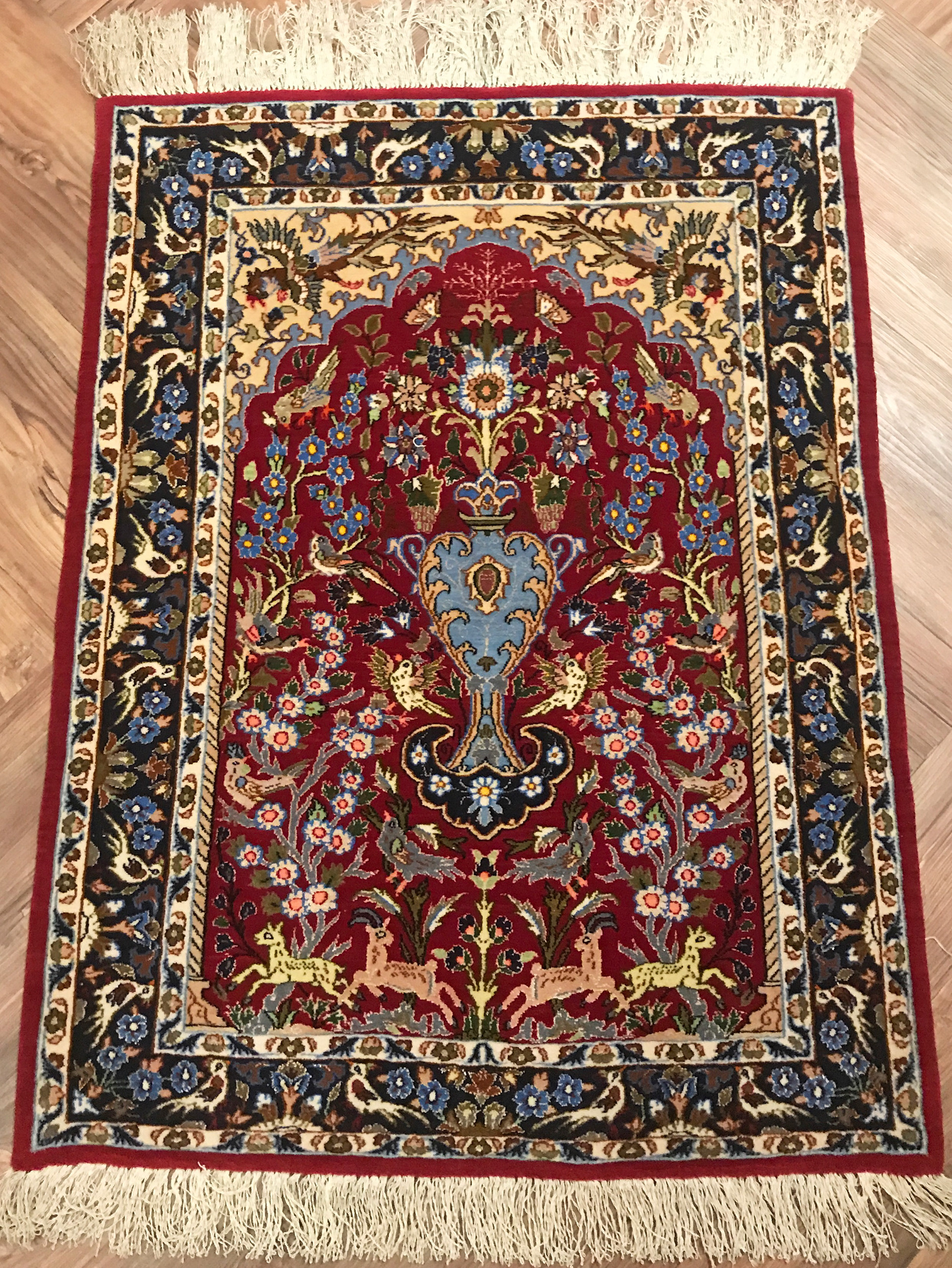AS21-378 - Persian Isfahan W&S - 73 x 100 cm