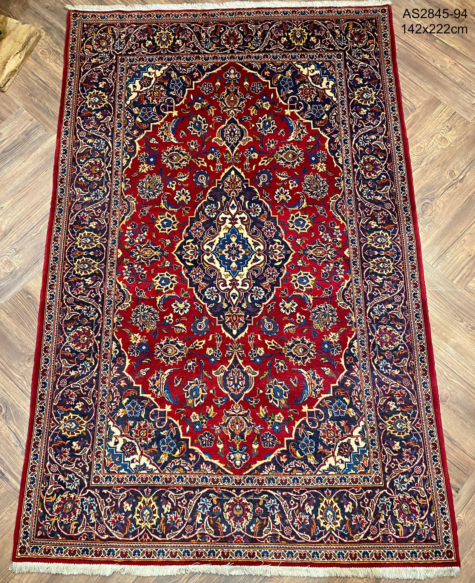 AS2845-94 - Persian Kashan Wool - 142 x 222 cm