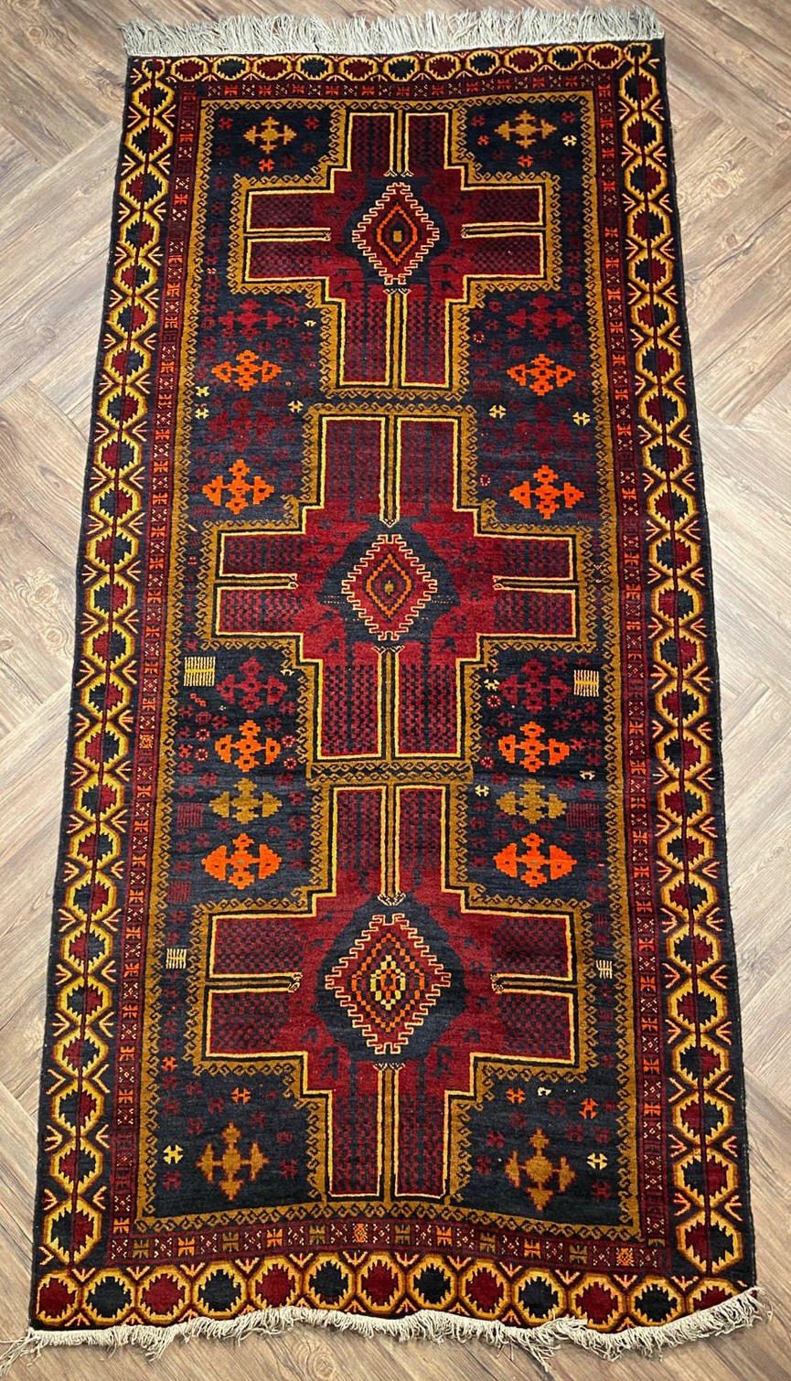 AS216 - Afghan Tribal - 133 x 280 cm 