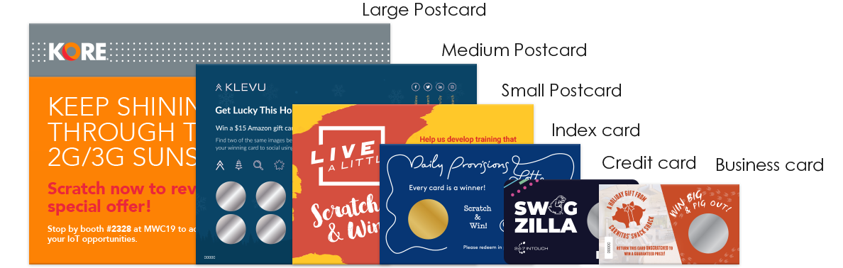 Card Size Display