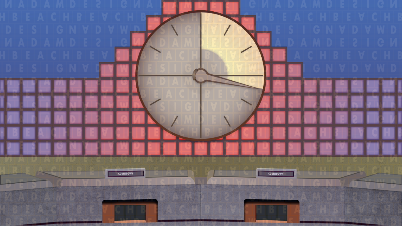 The colour scheme from 14th April 1987