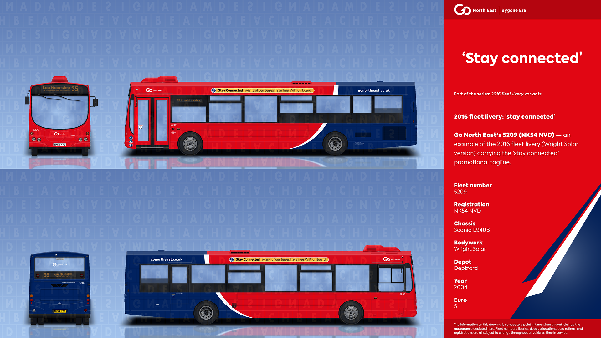 Wright Solar Rural Adam Beach Design - 2016 fleet livery