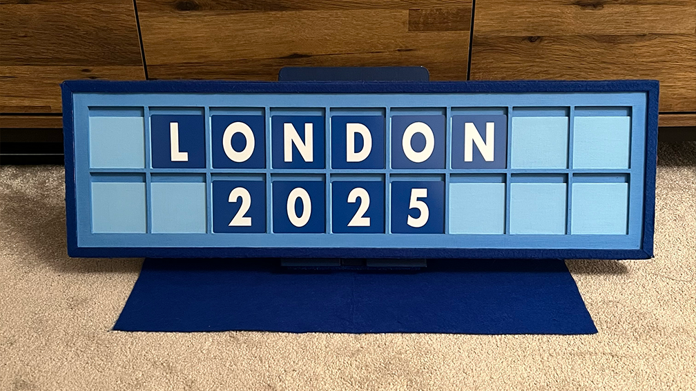 Display for London 2025 (12/04/2025).