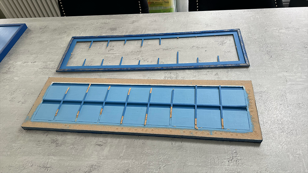 Letters face with the border stripped off.