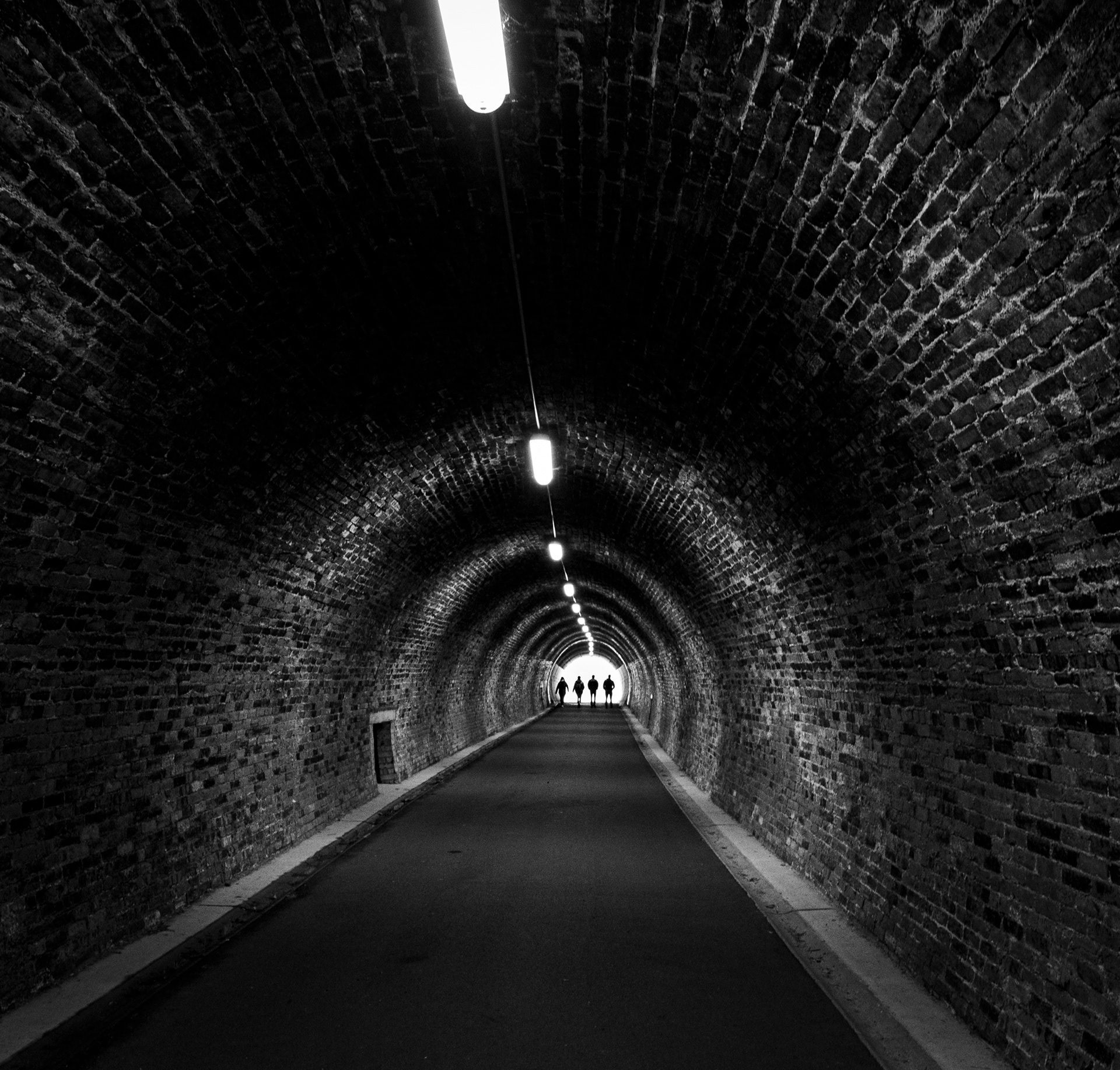 Four in the Tunnel