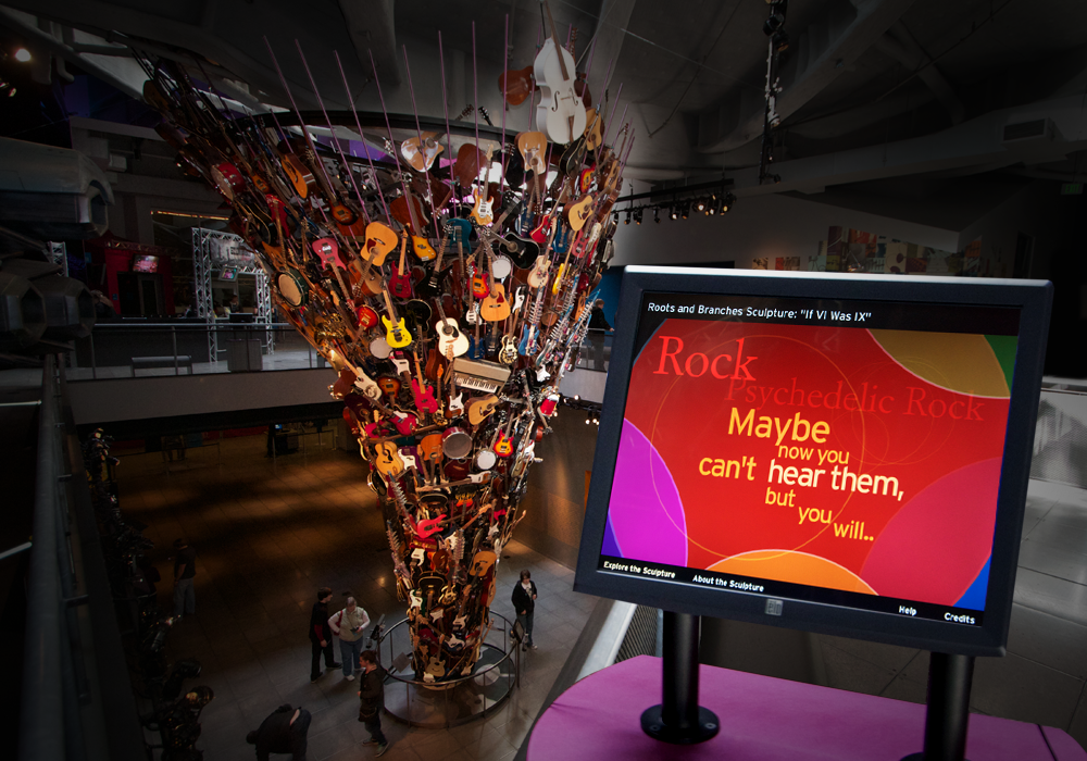 Creative and animation at the Experience Music Project