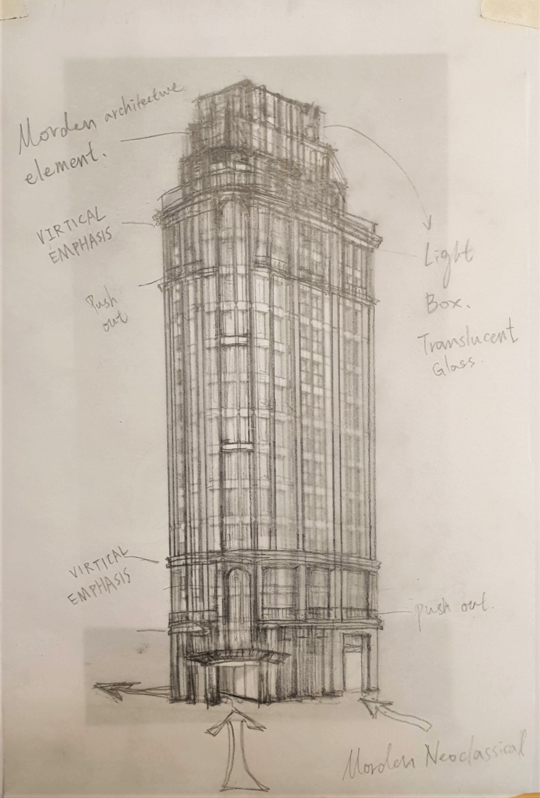 EXTERIOR DESIGN SKETCH 1