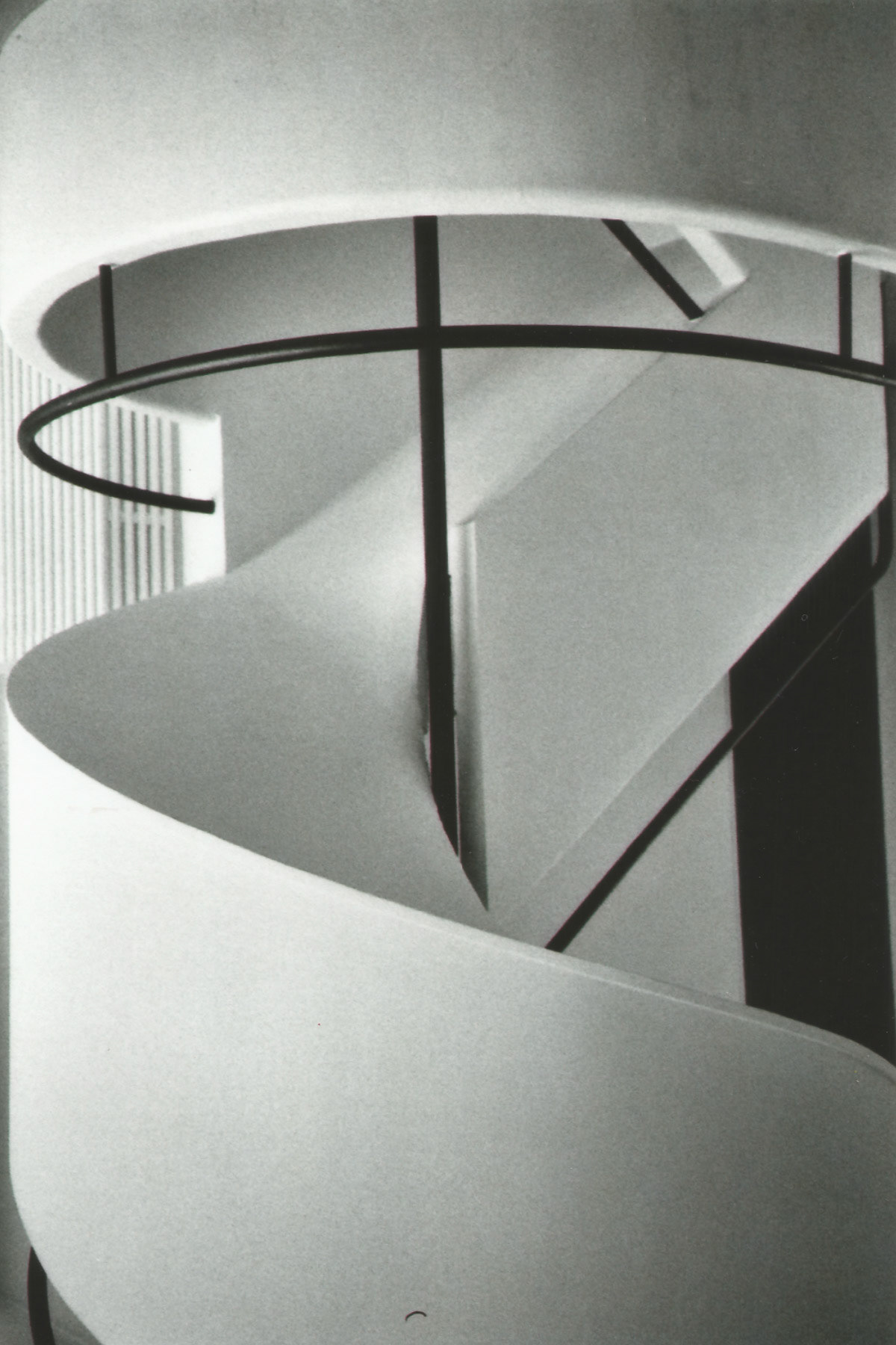Villa Savoye Staircase - Paris France, 2018