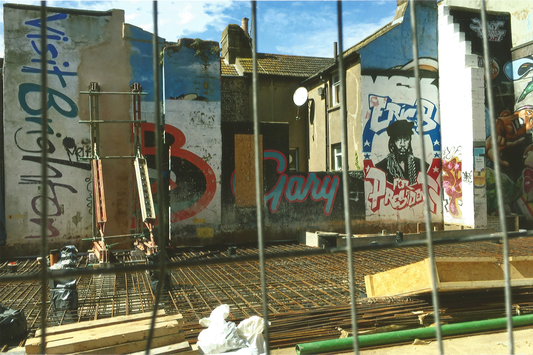 Brighton Lanes Construction Site - Brighton UK 2018