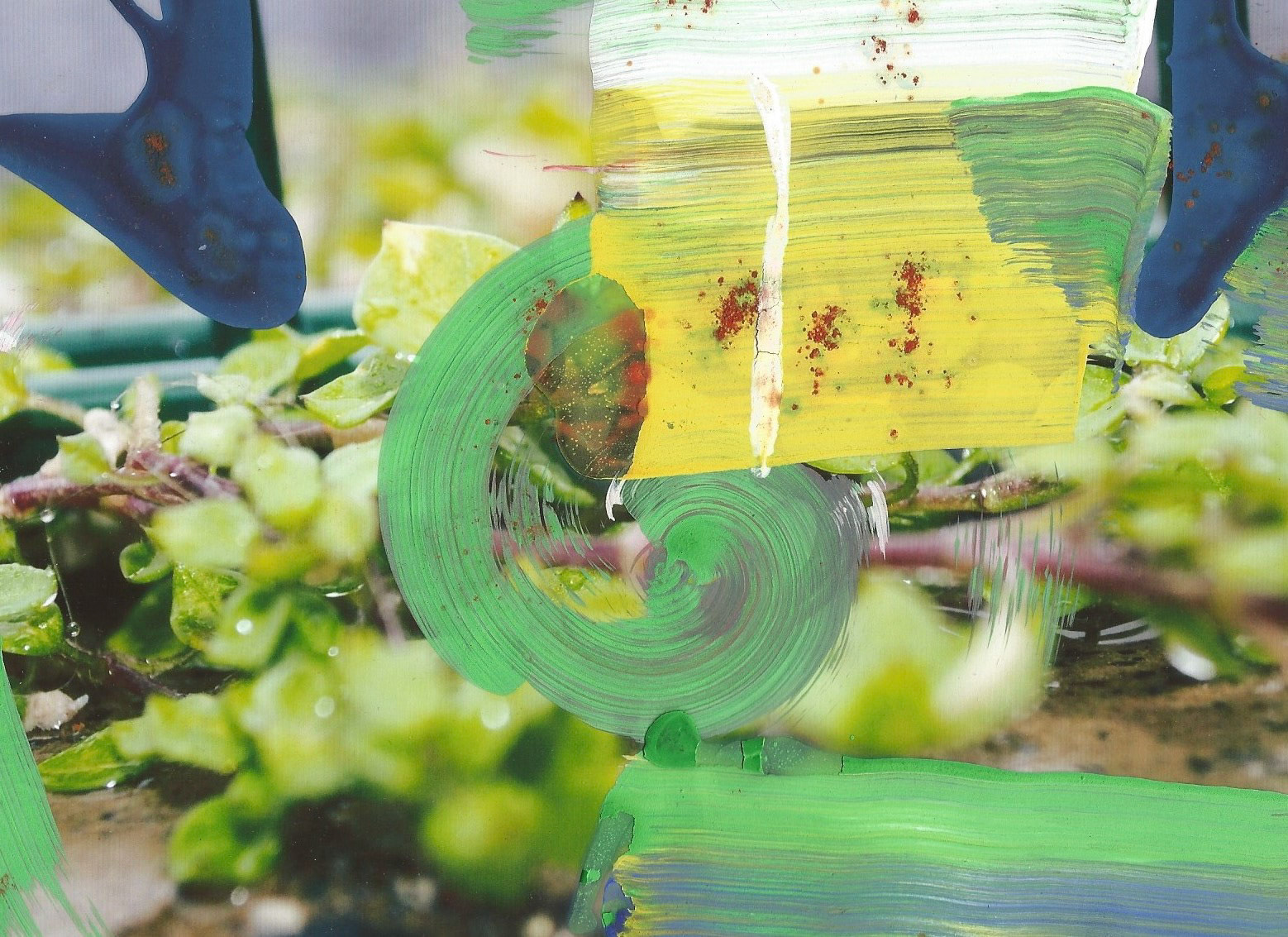 Damien Hirst Inspired Mixed Media, 2015