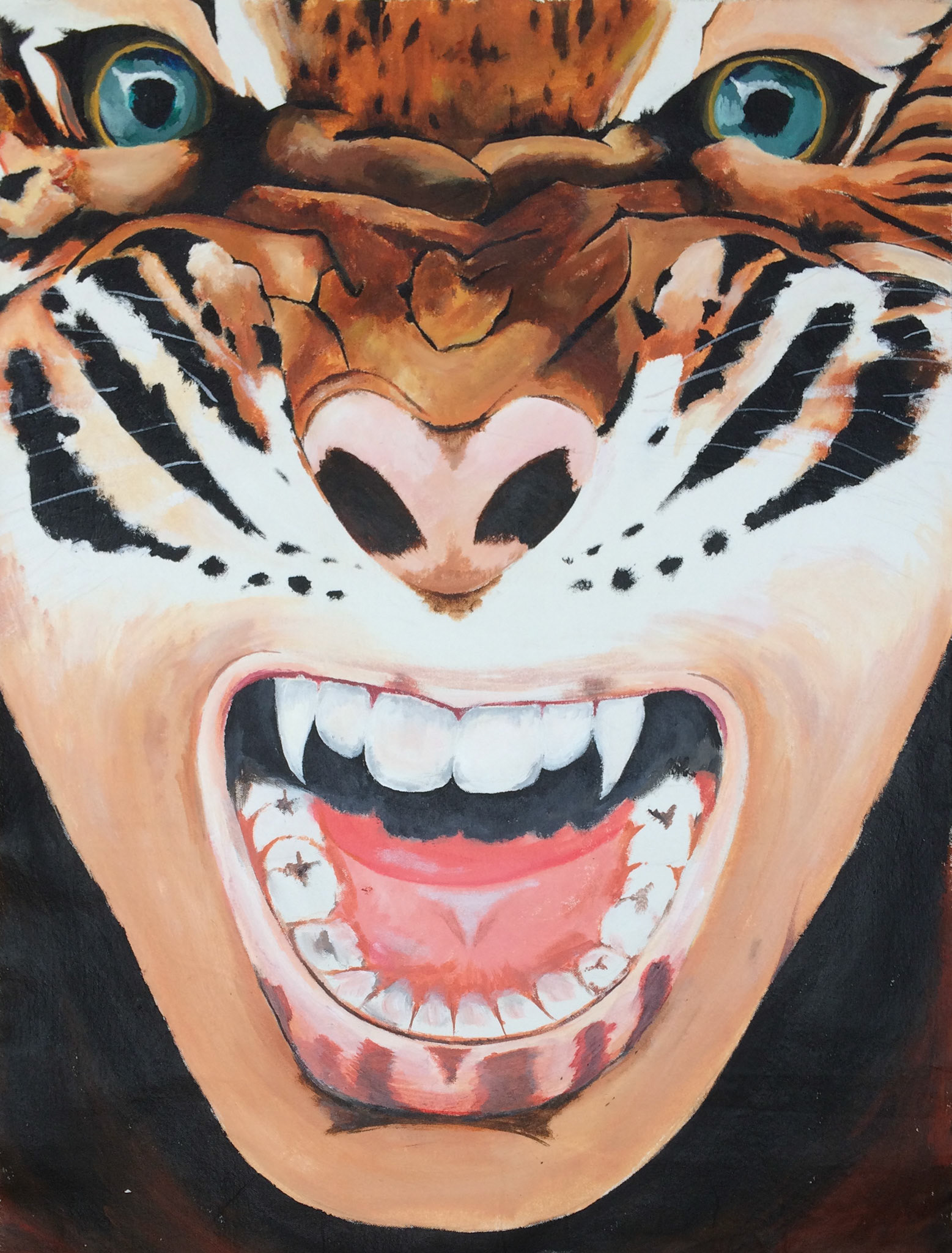 Acryllic Paint on Canvas - Hybrid Species, 2014
