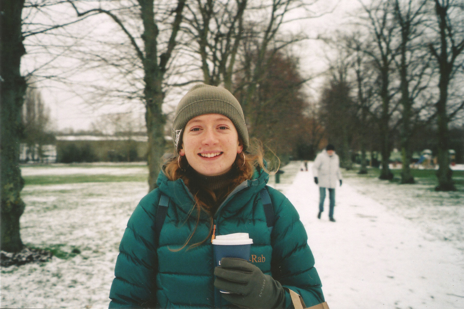 Kendra in Snow - New Malden UK, 2021