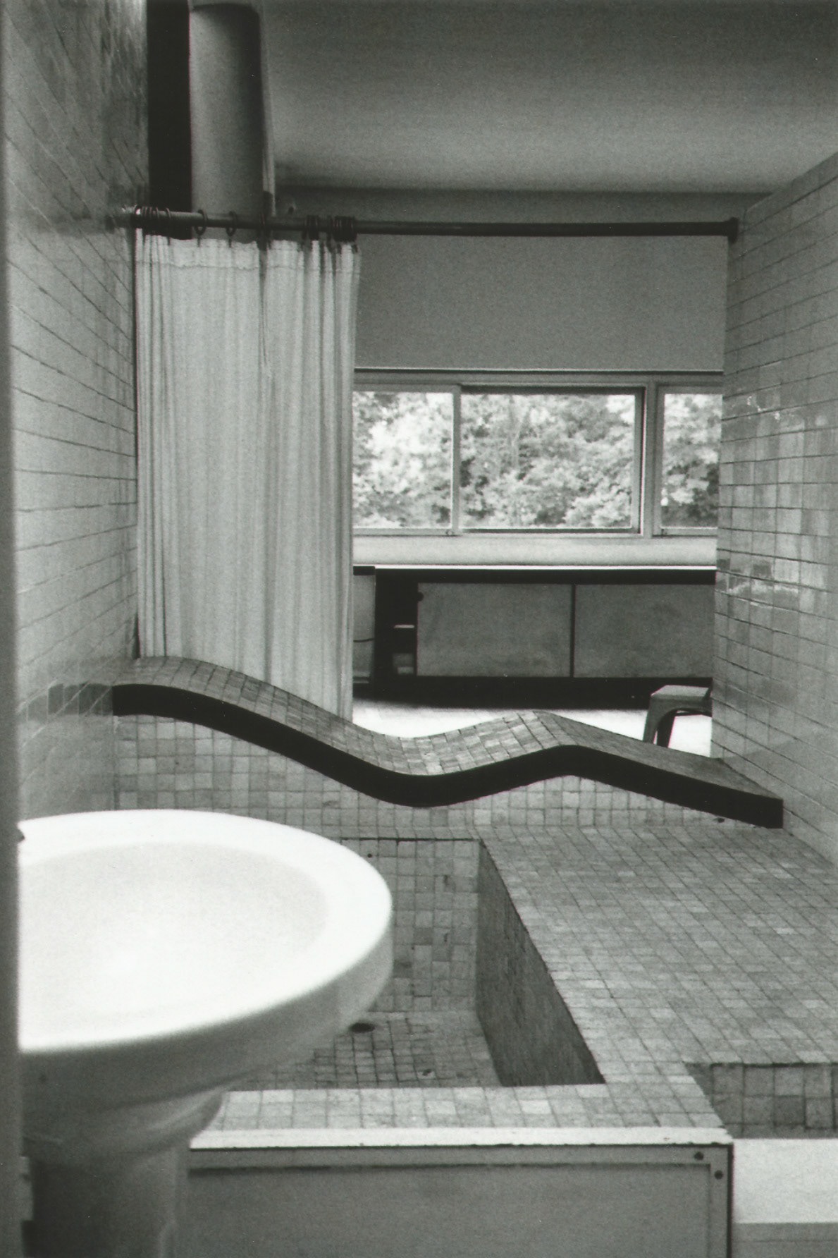 Villa Savoye Bathroom - Paris France, 2018