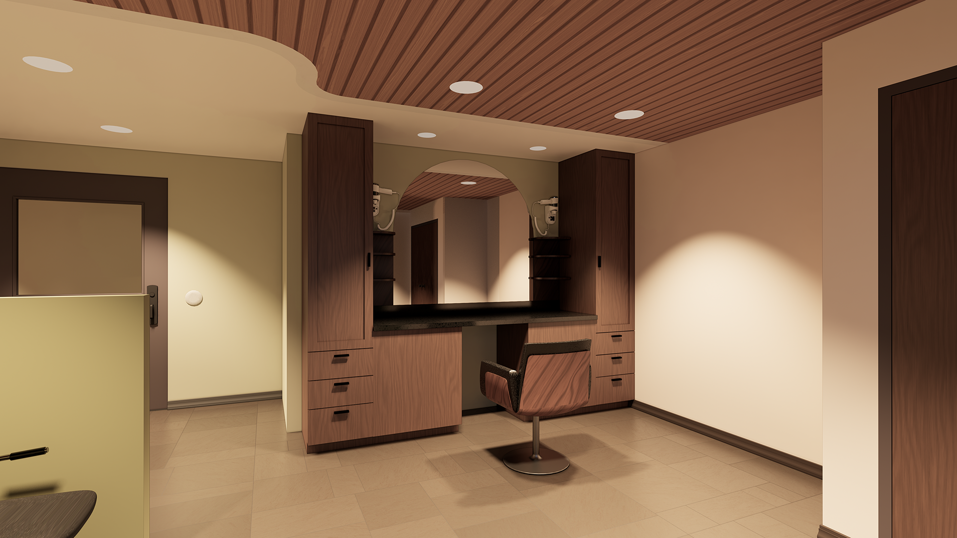 Hair Salon - Main Floor