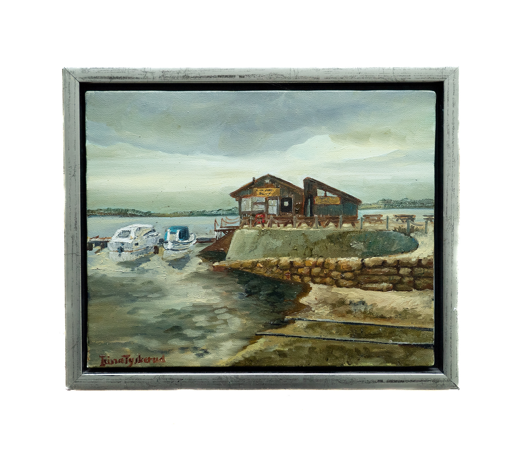 ÅRNES BRYGGE II︱ 30 X 24 CM︱OIL ON CANVAS