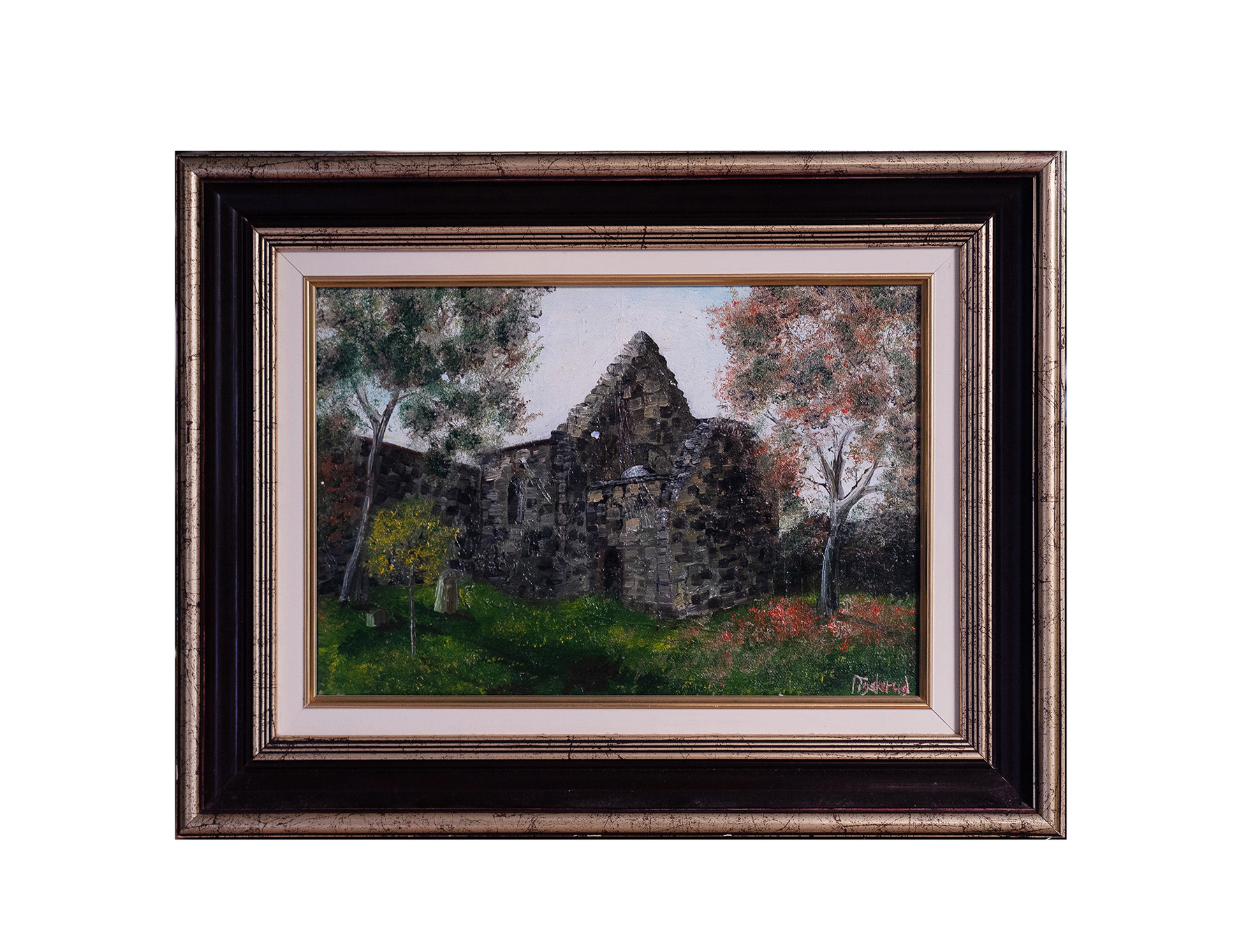 NES KIRKERUINER︱ 49 X 39 CM︱OIL ON CANVAS