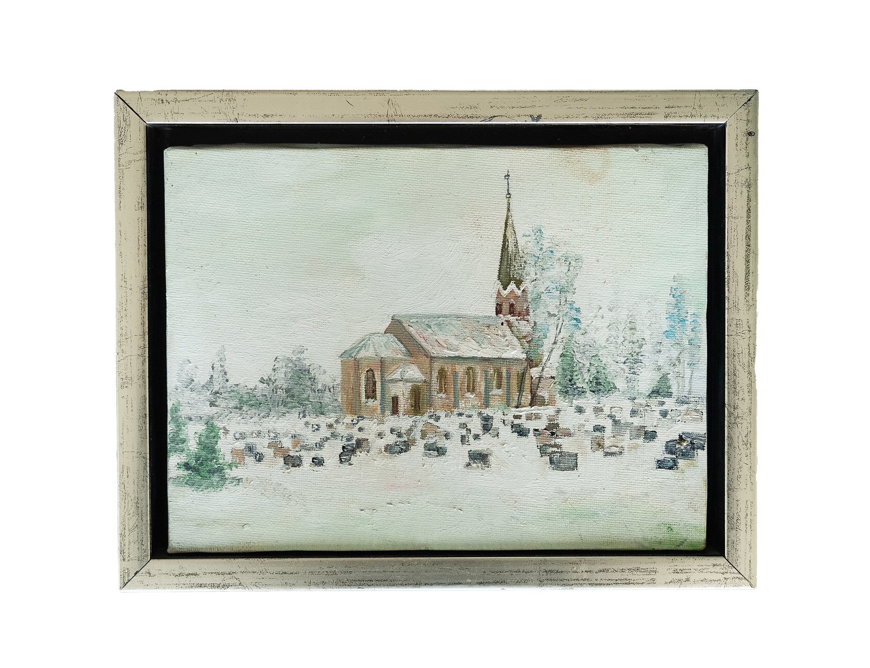 ÅRNES KIRKE︱ 28 X 22 CM︱OIL ON CANVAS
