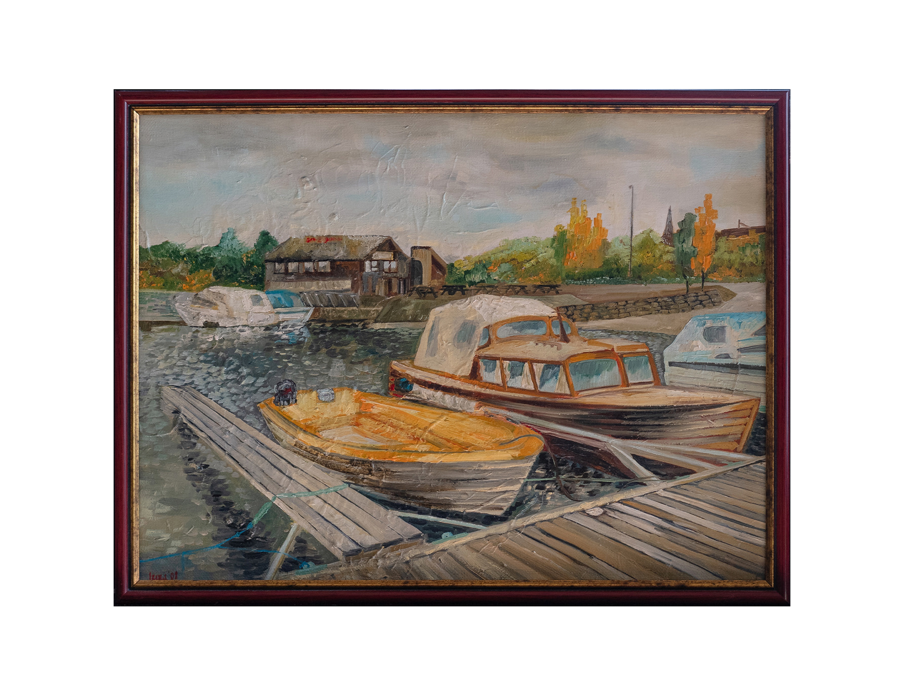 ÅRNES BRYGGE︱ 40 X 30 CM︱OIL ON CANVAS