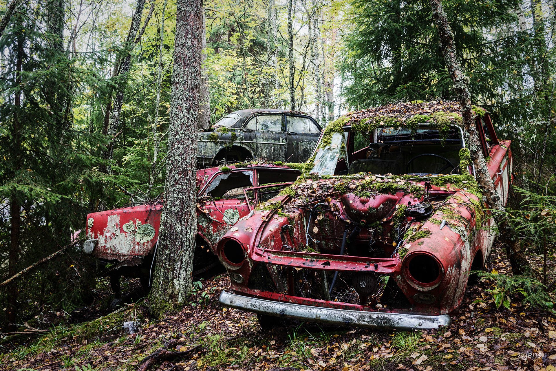 Töcksfors bilkirkegården