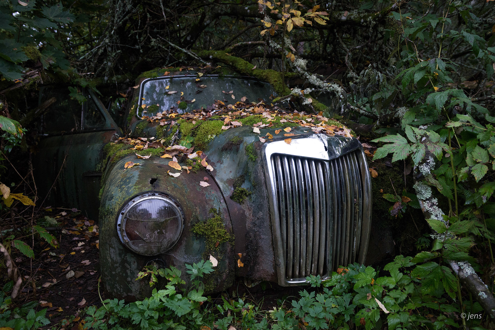 Töcksfors bilkirkegården