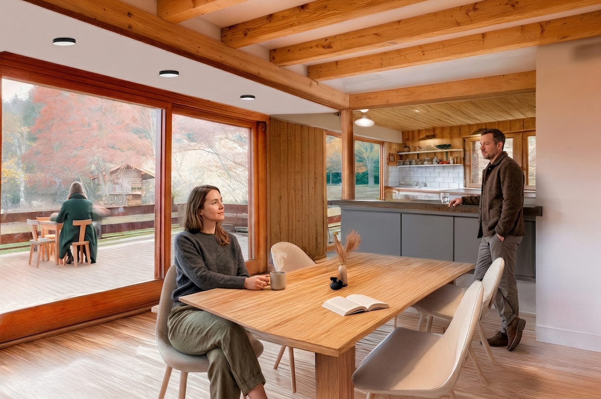 Comedor + cocina + ampliación de terraza | REFORMA