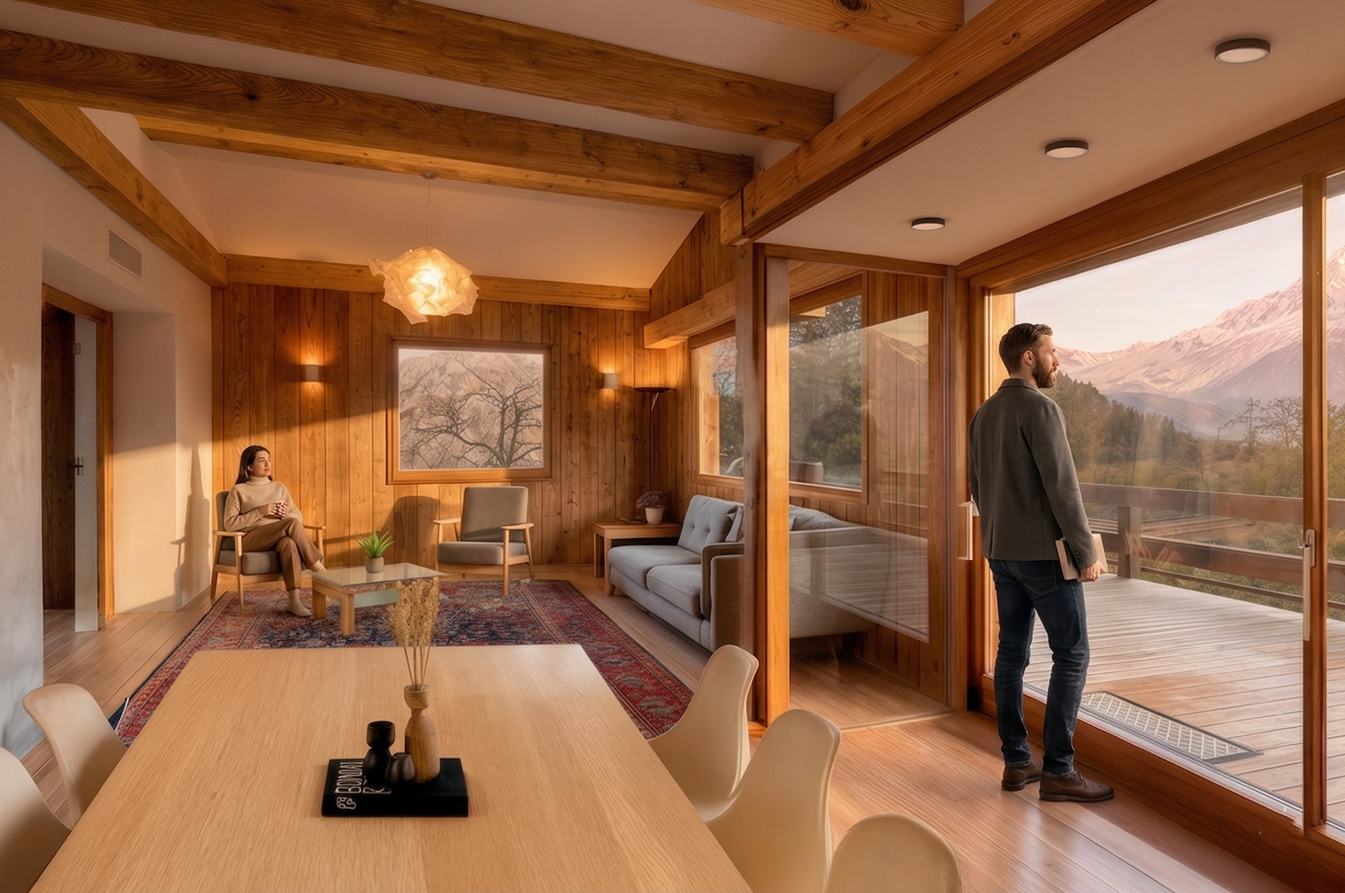 Ampliación comedor + estar + conexión a playroom | REFORMA 