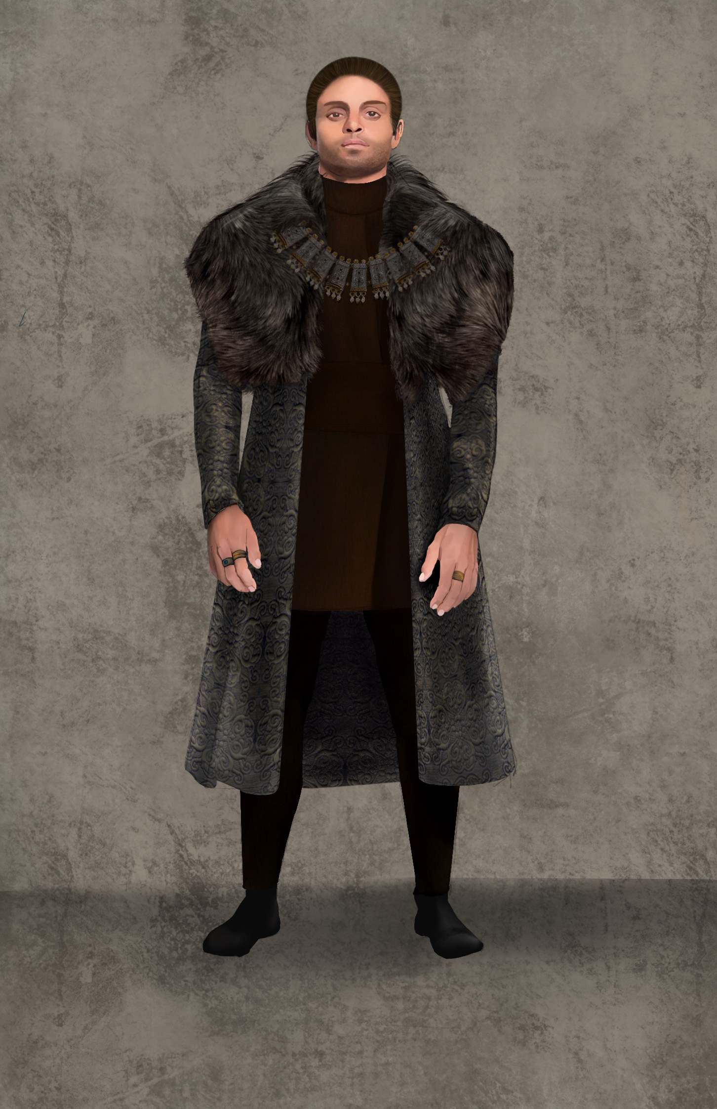 Costume Illustration - AEGISTHUS