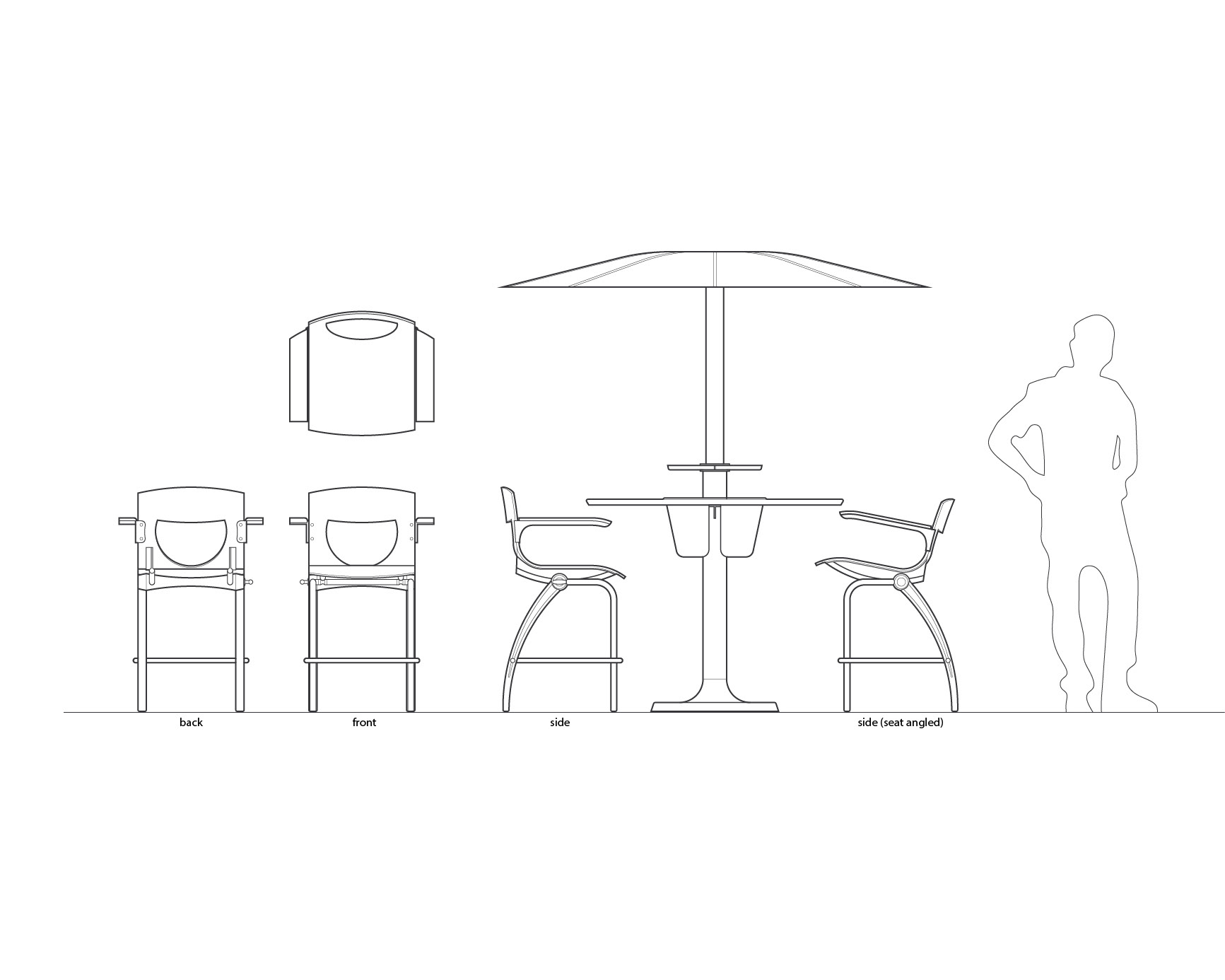 Outdoor table/ice chest hybrid.