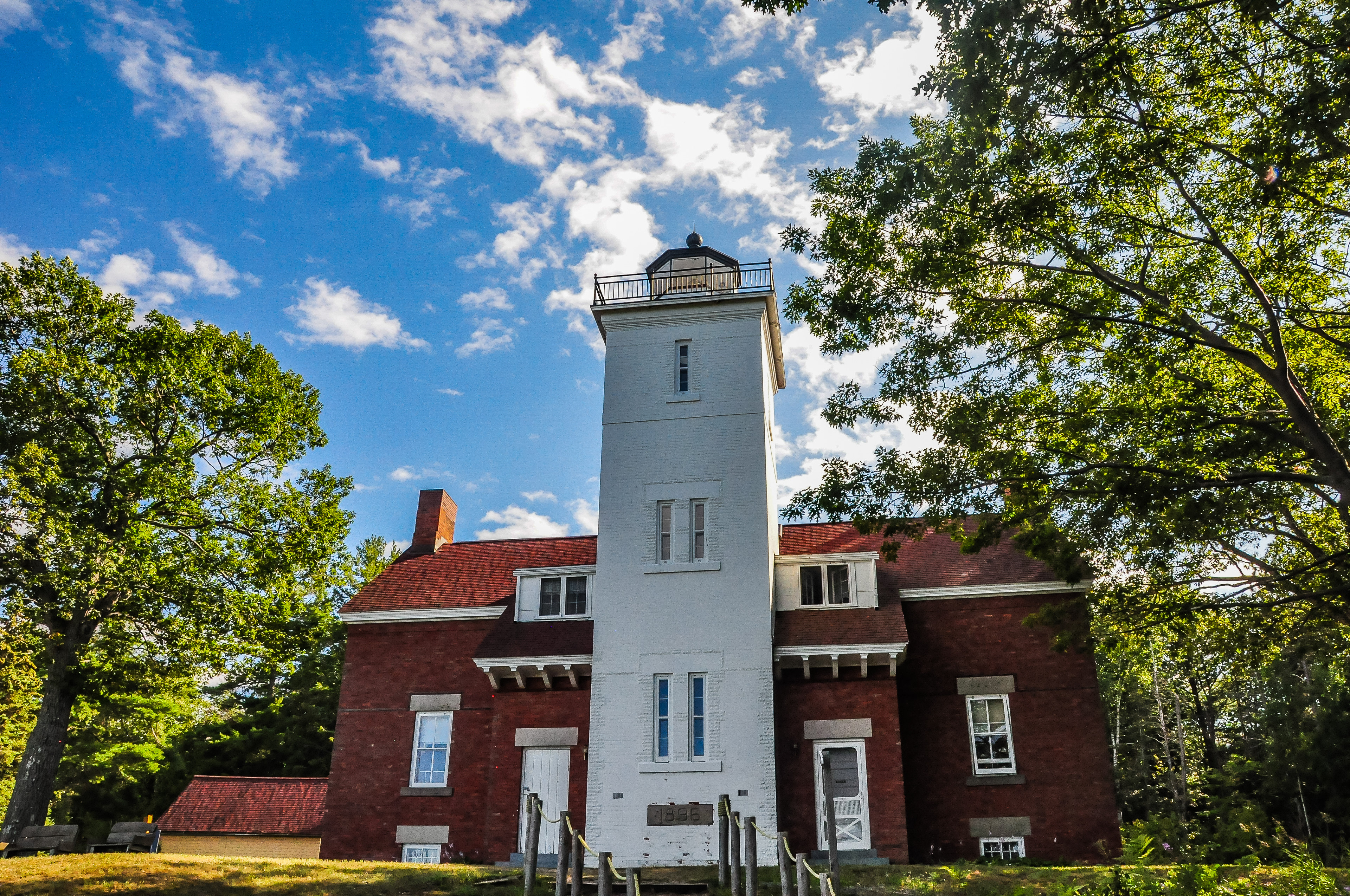 40-Mile Point light; Rogers City. August 2019
