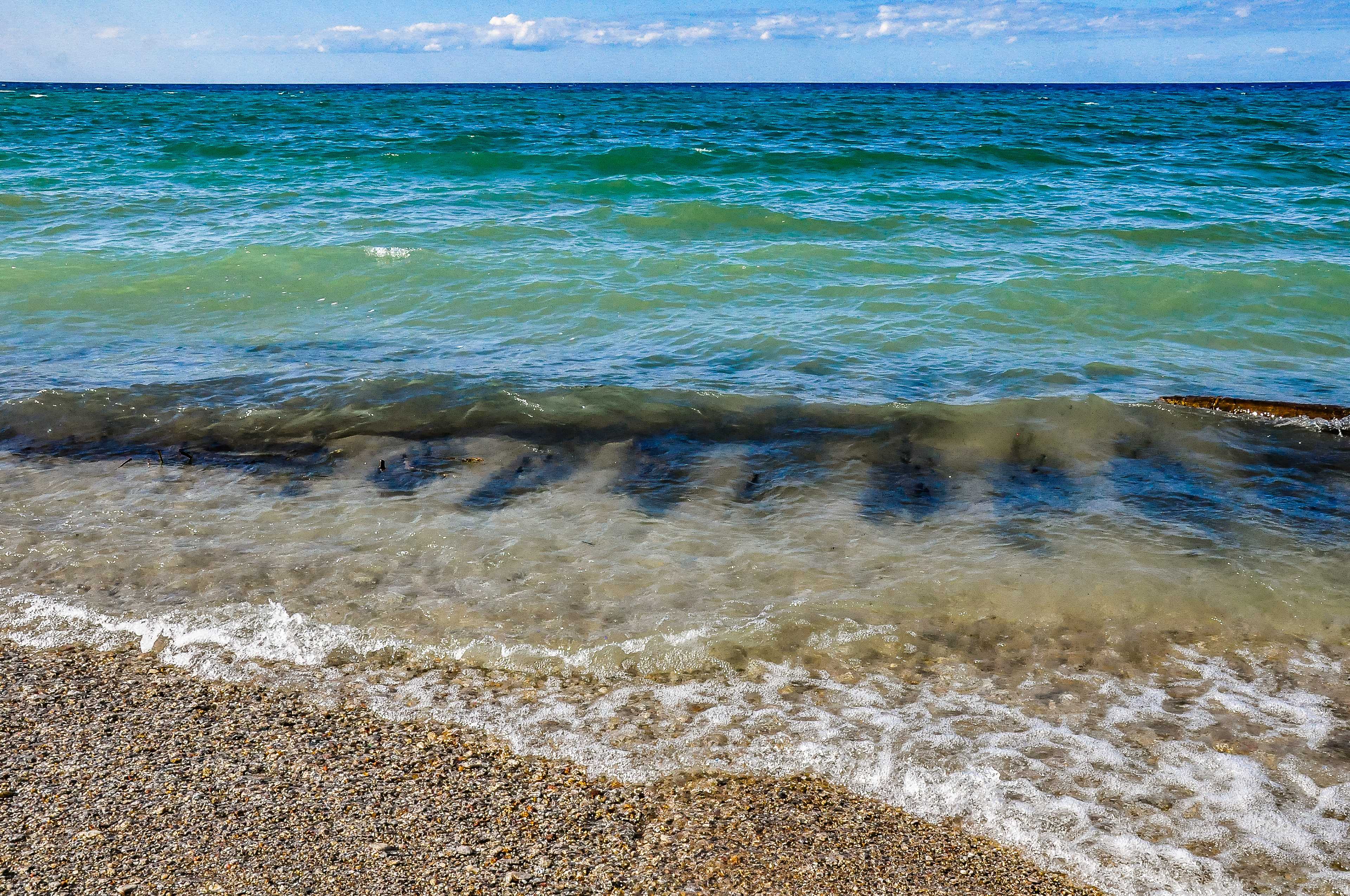 Shipwreck ashore; Rogers City, MI. August 2019