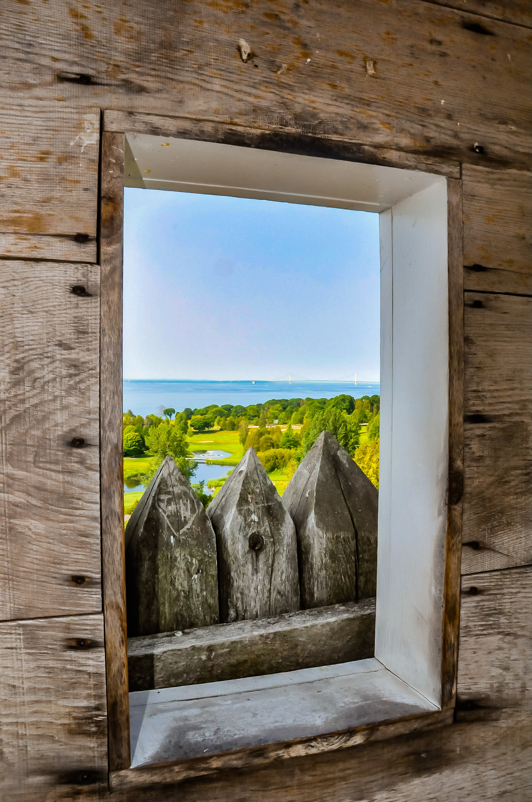 View from Fort Mackinac; Mackinac Island, MI. July 2019