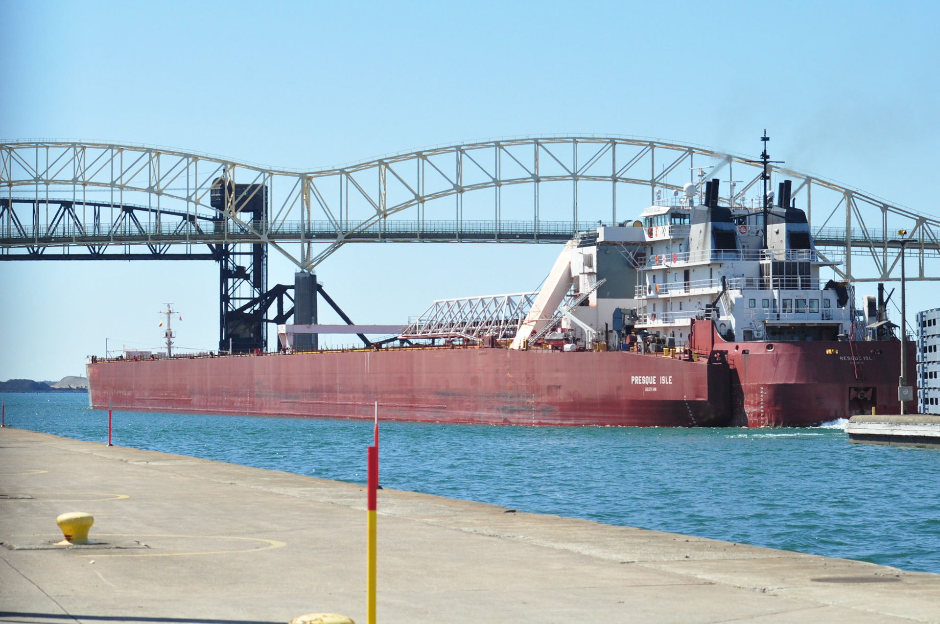 Presque Isle, Soo Locks; April 2020