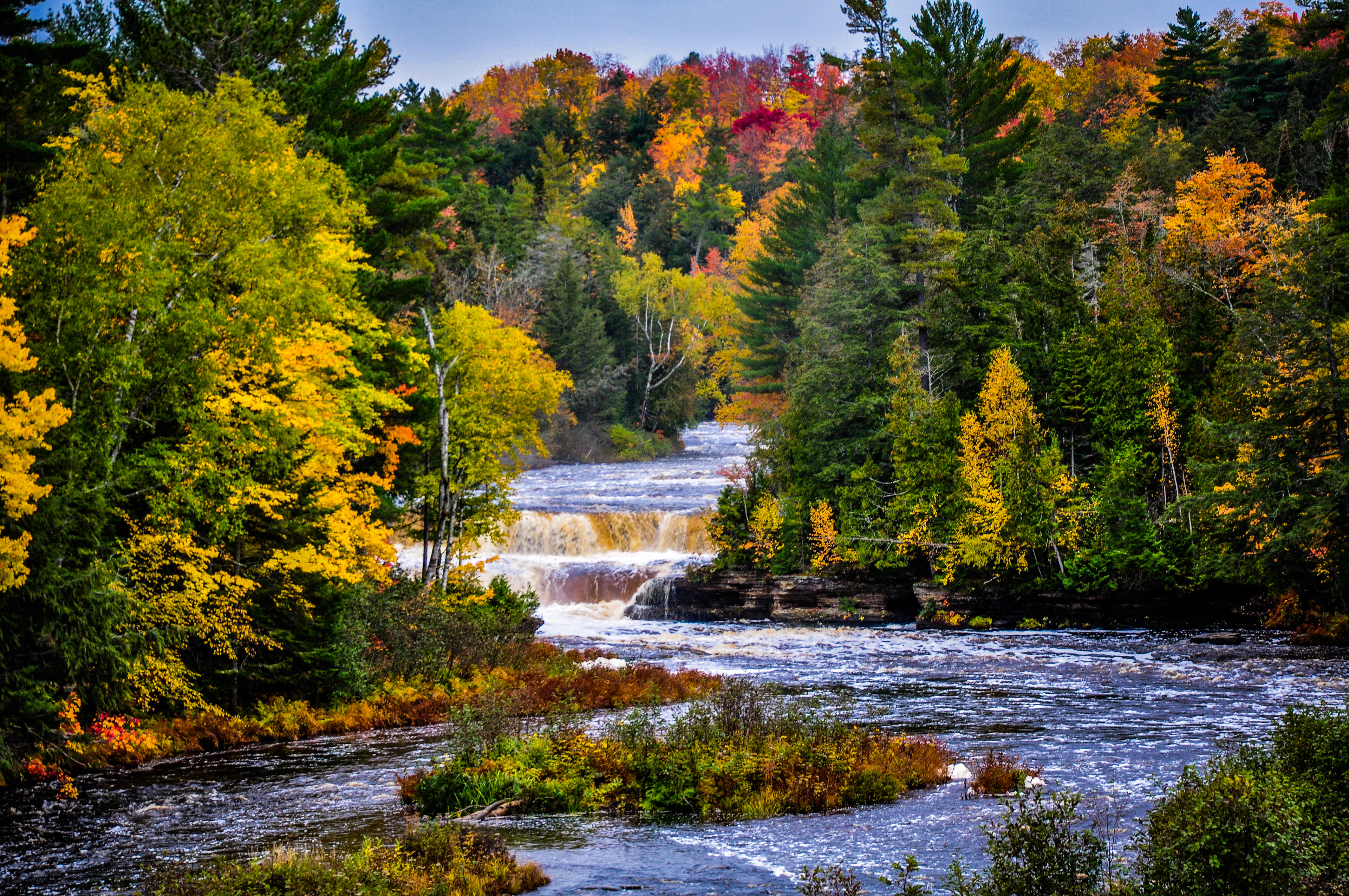 Lower Tahquamenon Falls; Paradise, MI. October 2019