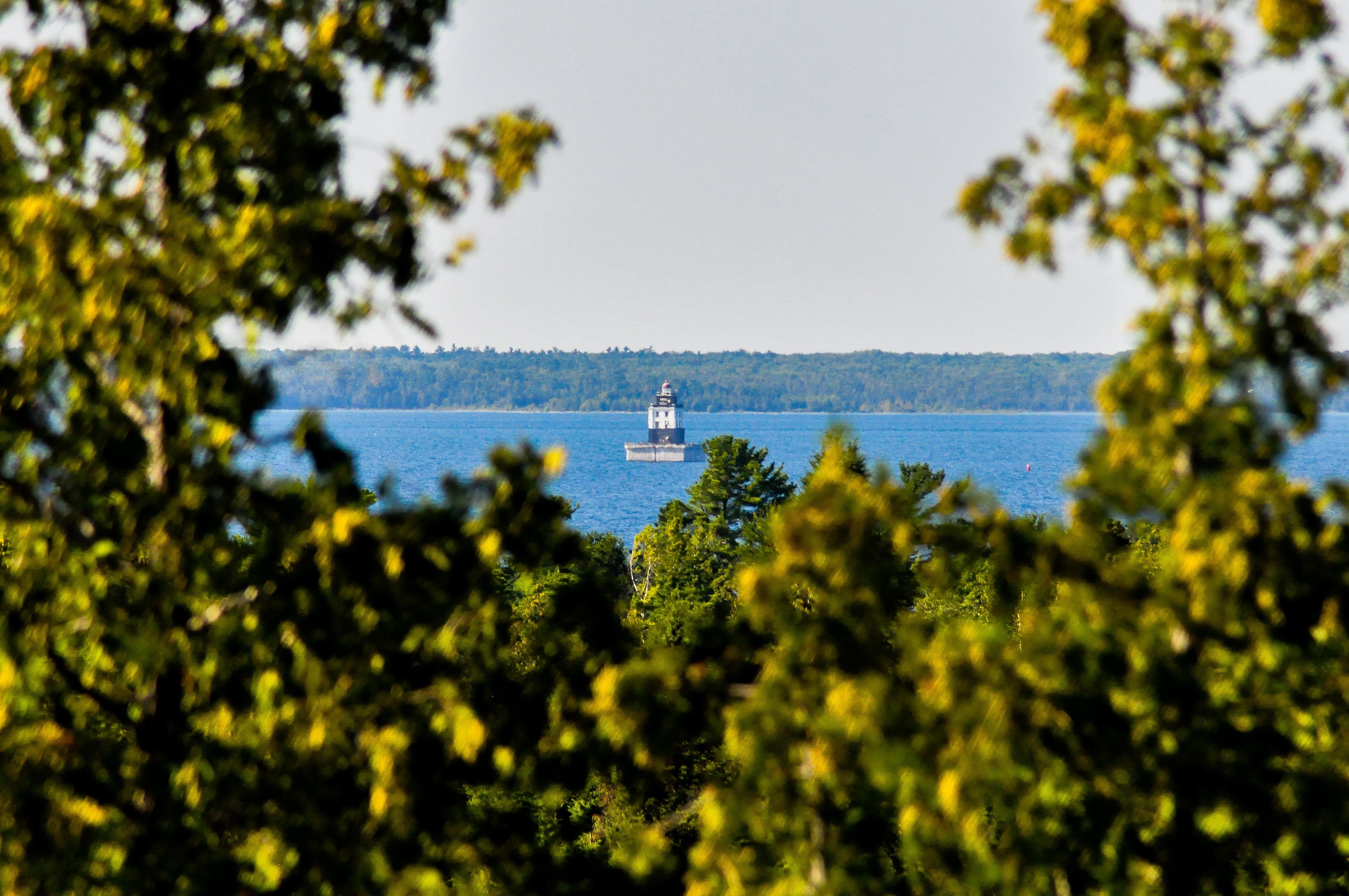 Poe Reef light; Cheboygan. August 2019