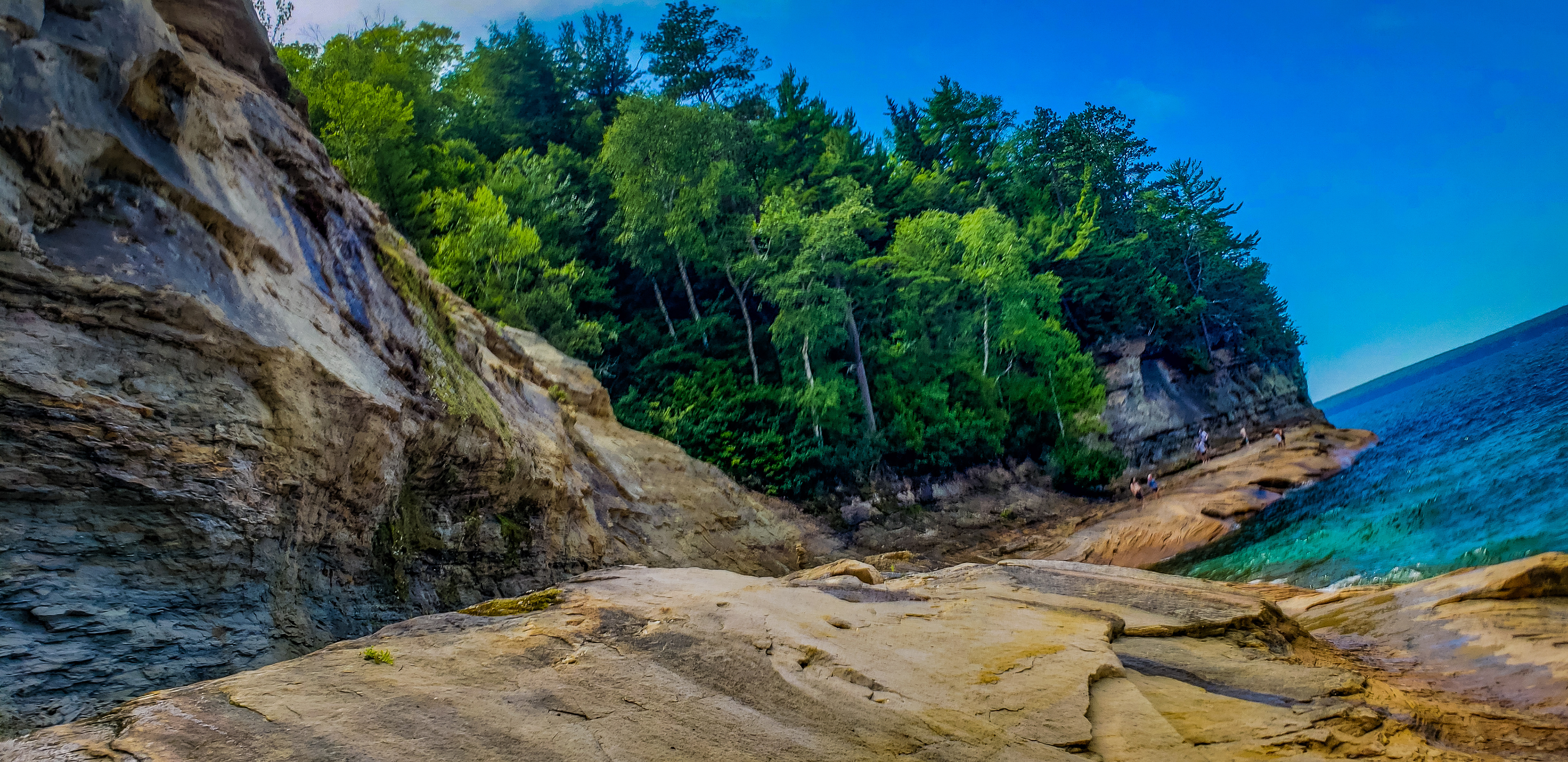 Pictured Rocks, Munising, MI; July 2020