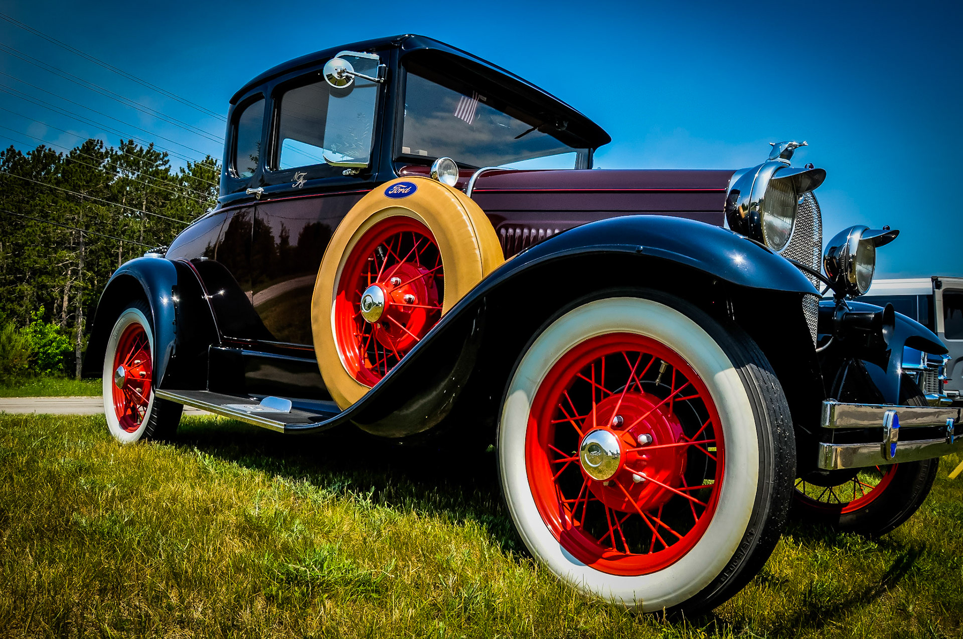 Harbor Springs "Father's Day" car show 2018