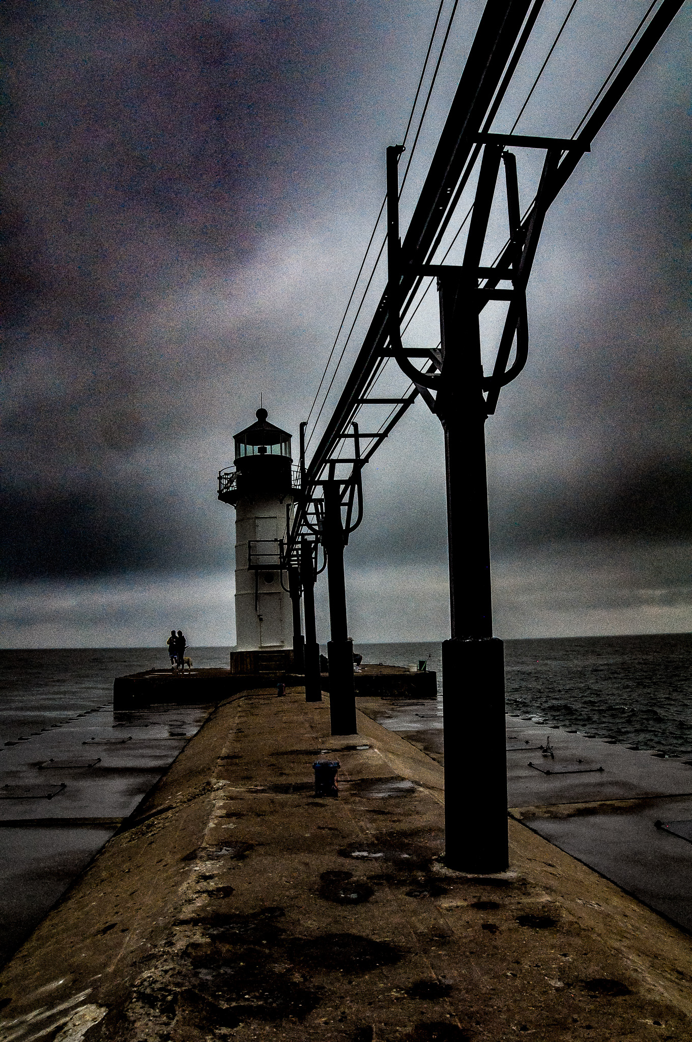 North Pier Outer Light; St. Joseph. July 2018.