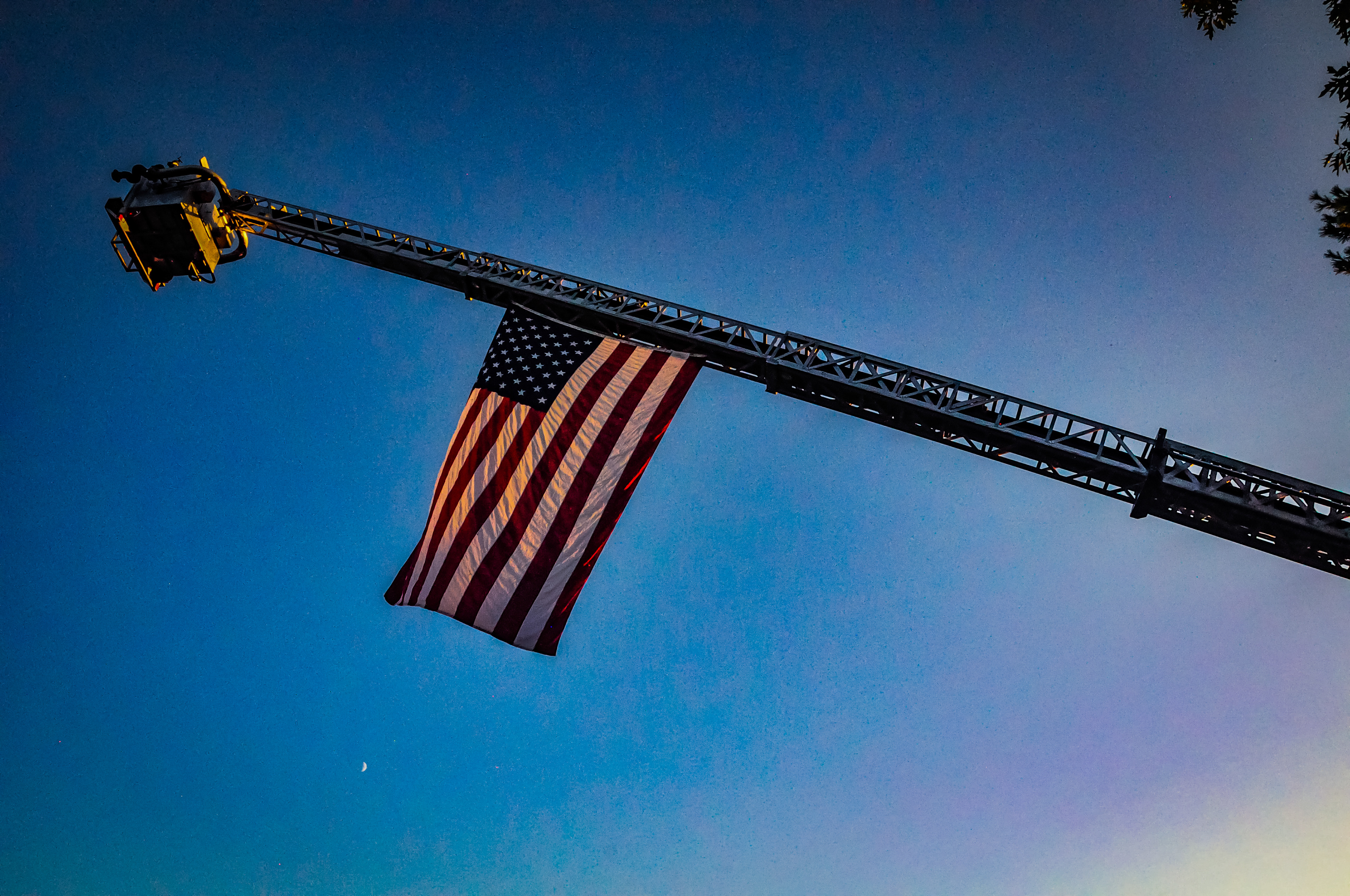 American Flag; Macinaw City, MI. September 2018