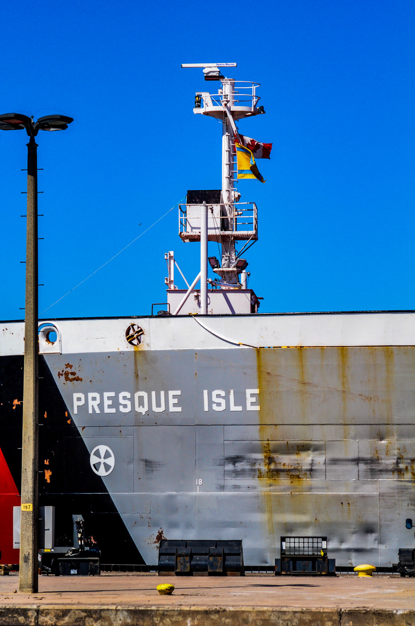 Presque Isle, Soo Locks; April 2020