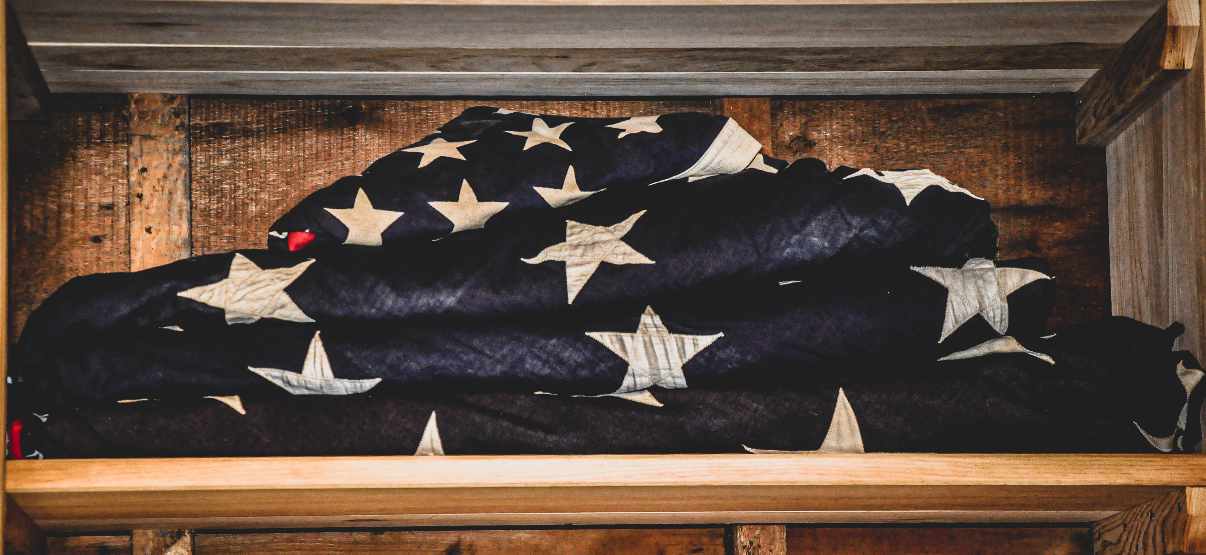 American flags