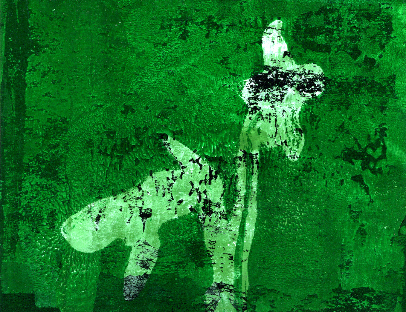 Spring 3 Gelly print 9X12 cm