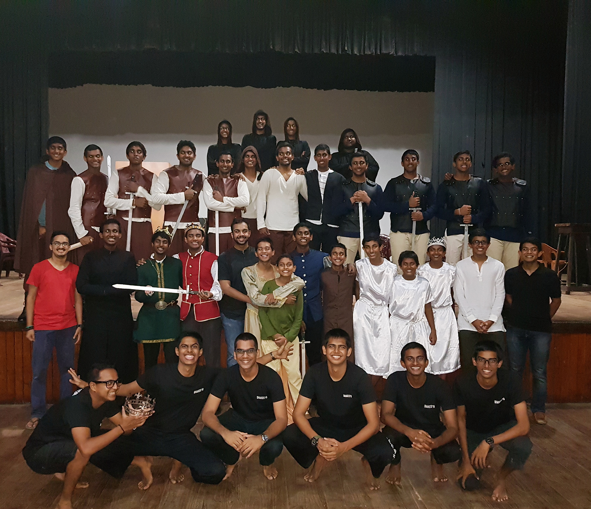 The cast of Macbeth (2018)